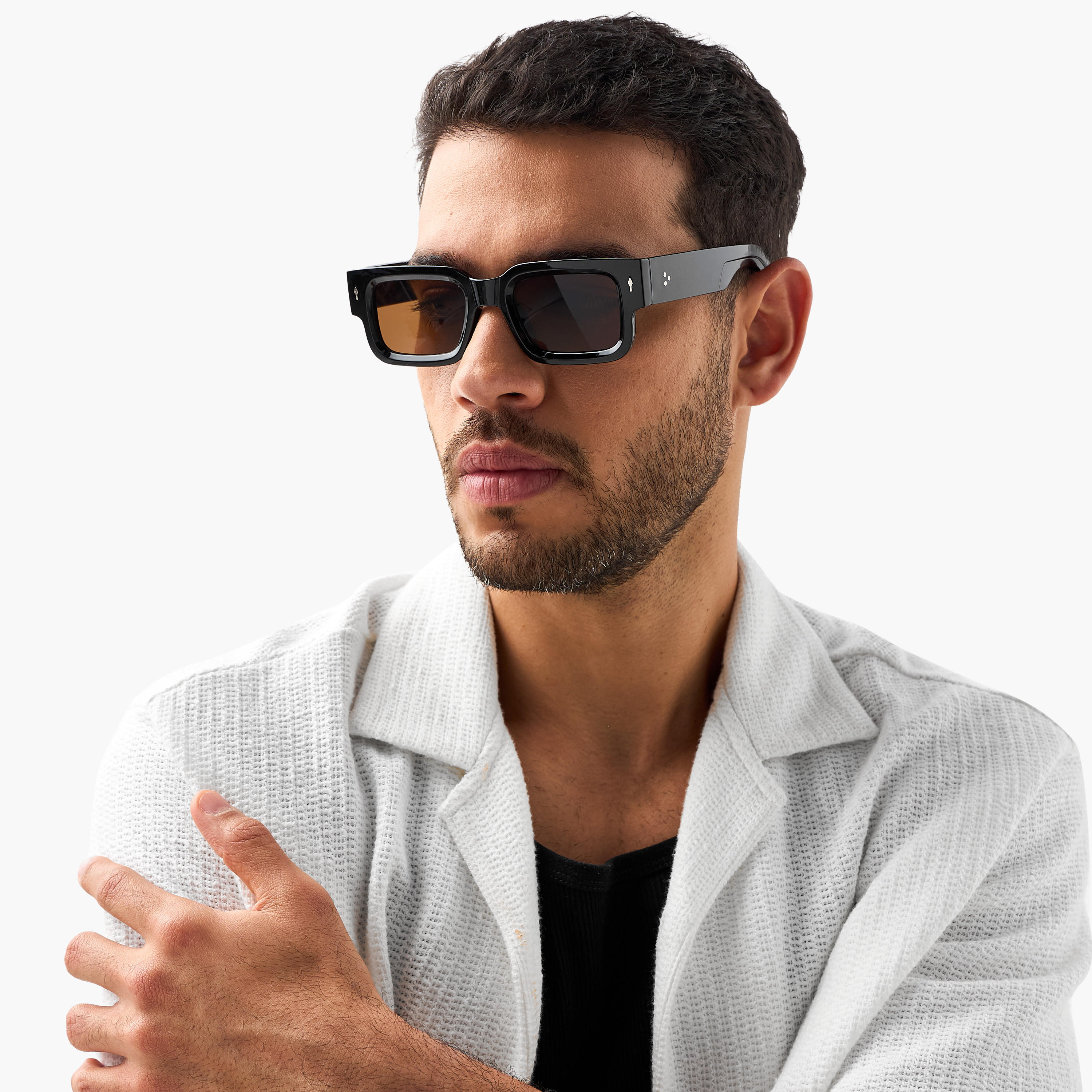 نظارة شمسية مستطيلة بعدسات بني للرجال-men-sunglasses-image-5