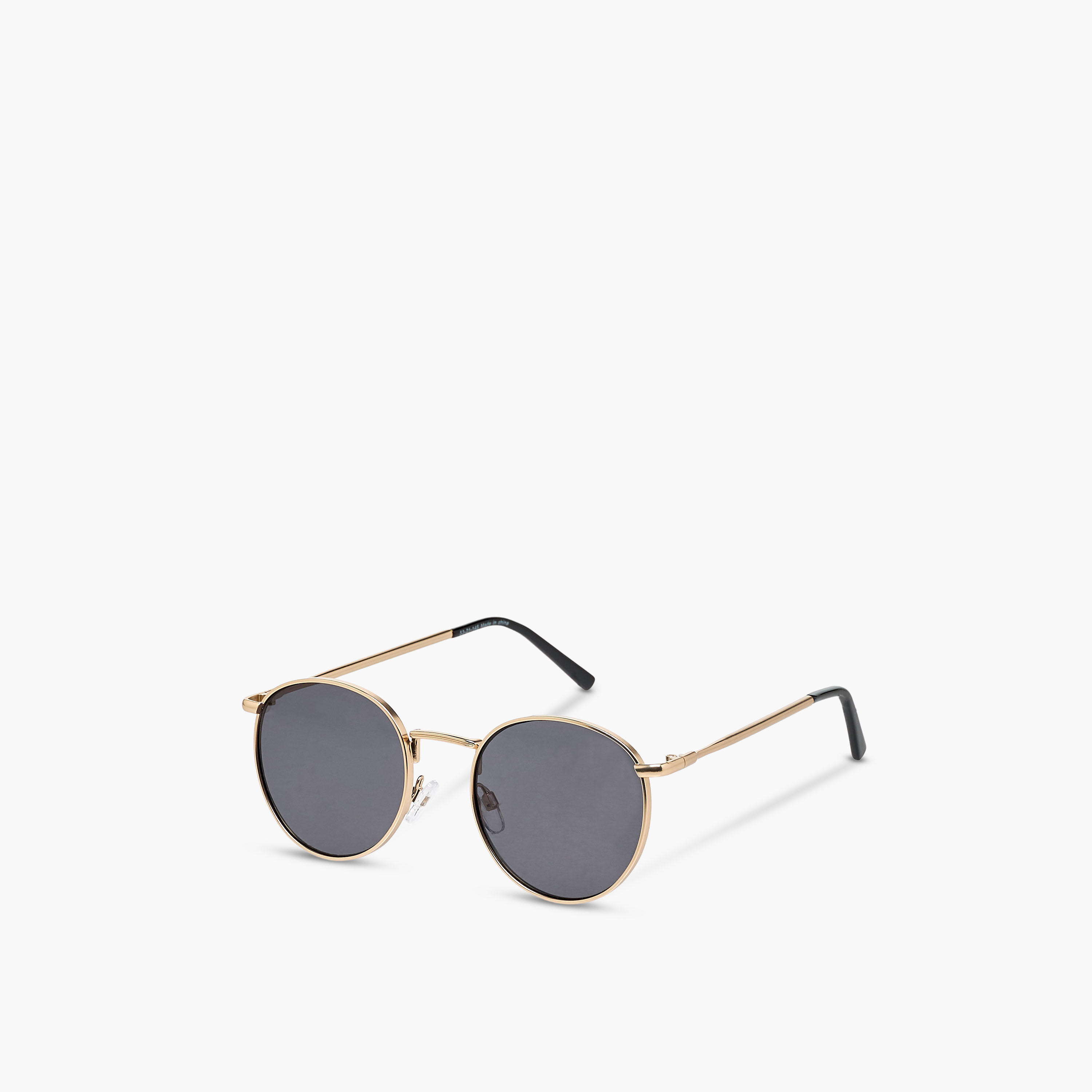 نظارة شمسية مستديرة بعدسات رمادية للرجال-men-sunglasses-image-1
