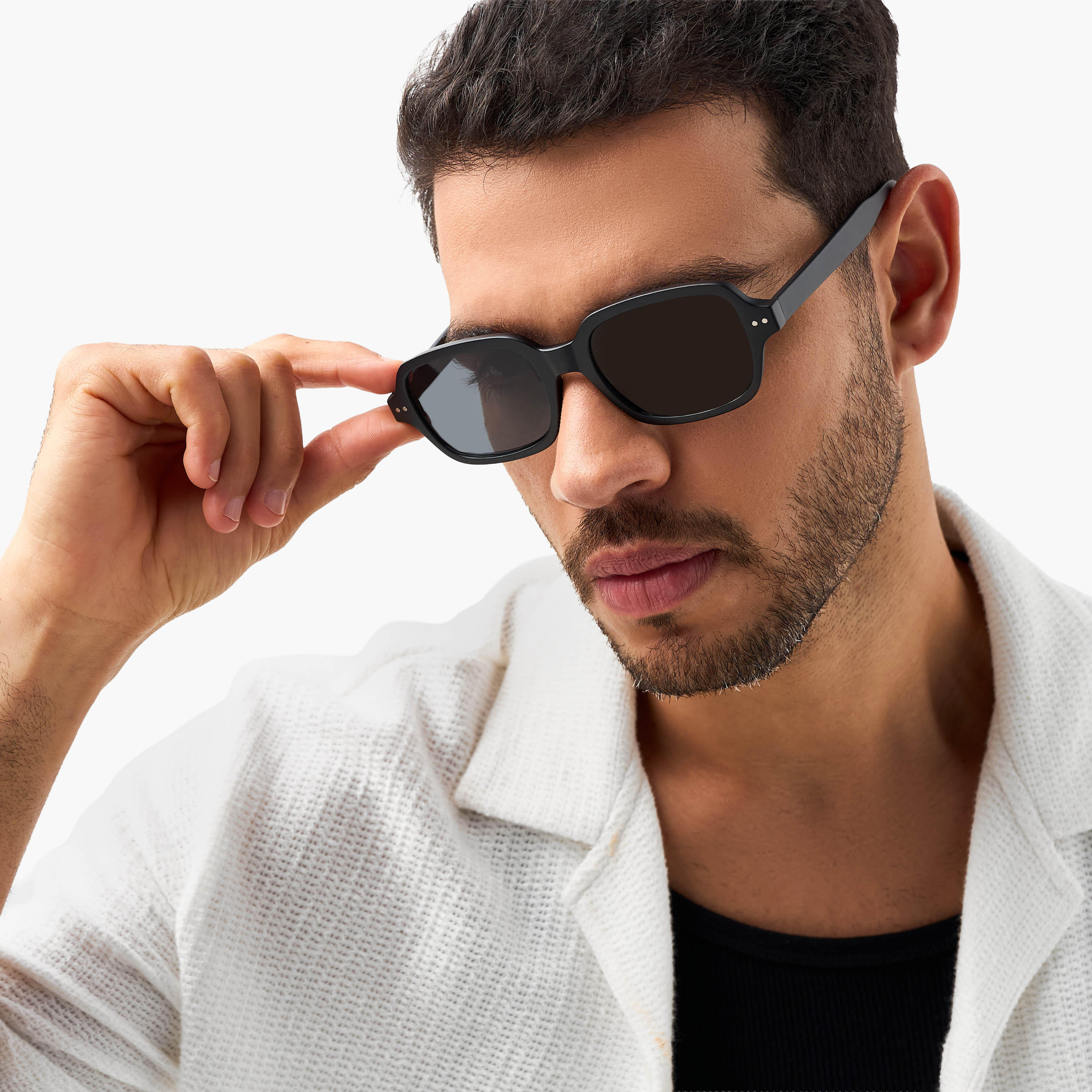 Men Grey Lens Color Sunglasses-men-sunglasses-image-2