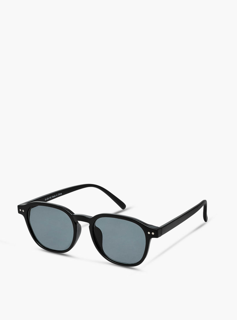 Men Wayfarer Grey Lens Sunglasses-men-sunglasses-image-1