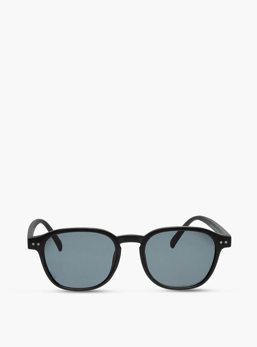 Men Wayfarer Grey Lens Sunglasses-men-sunglasses-image-3