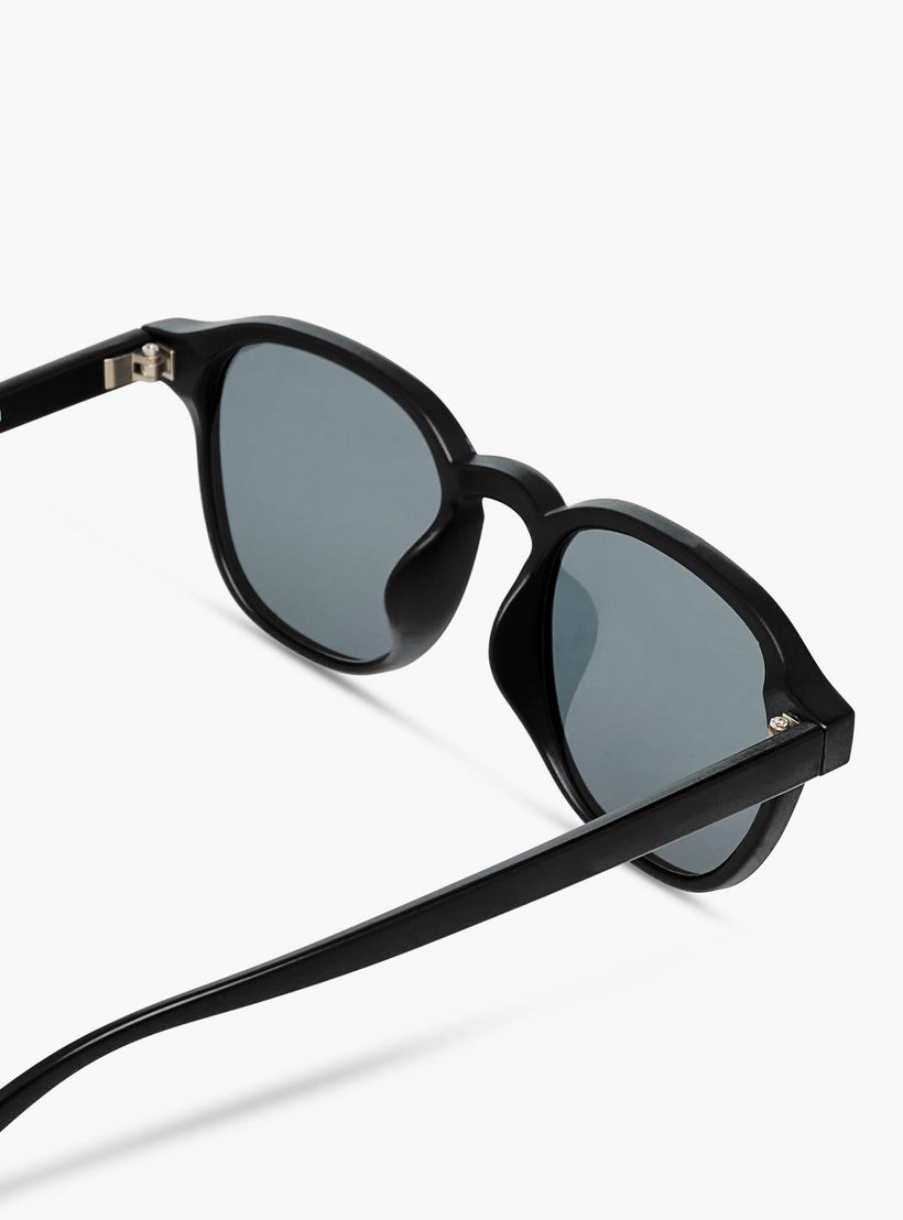 Men Wayfarer Grey Lens Sunglasses-men-sunglasses-image-5