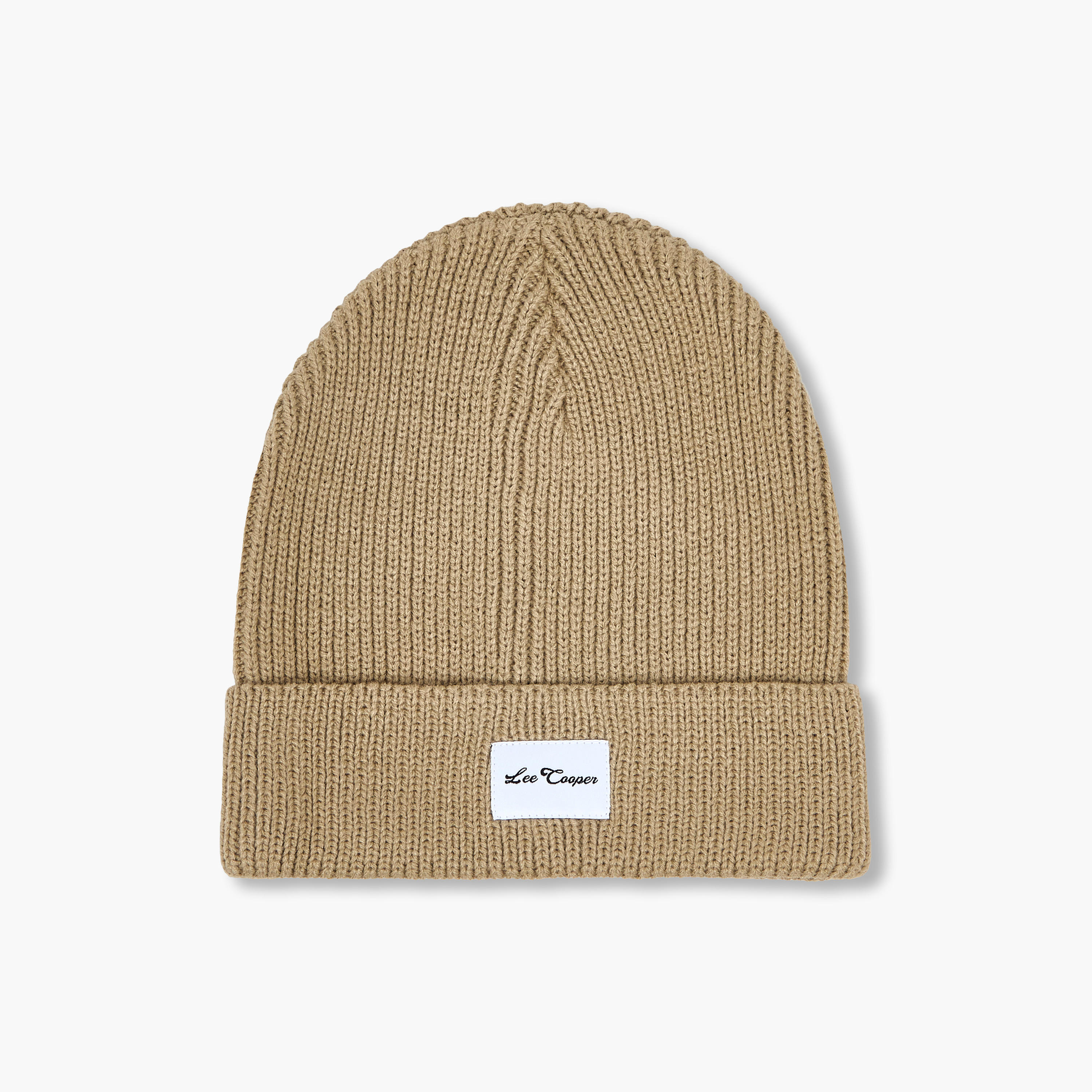 Lee Cooper Men Beanie with Applique Detail - Set of 2-men-caps-image-3