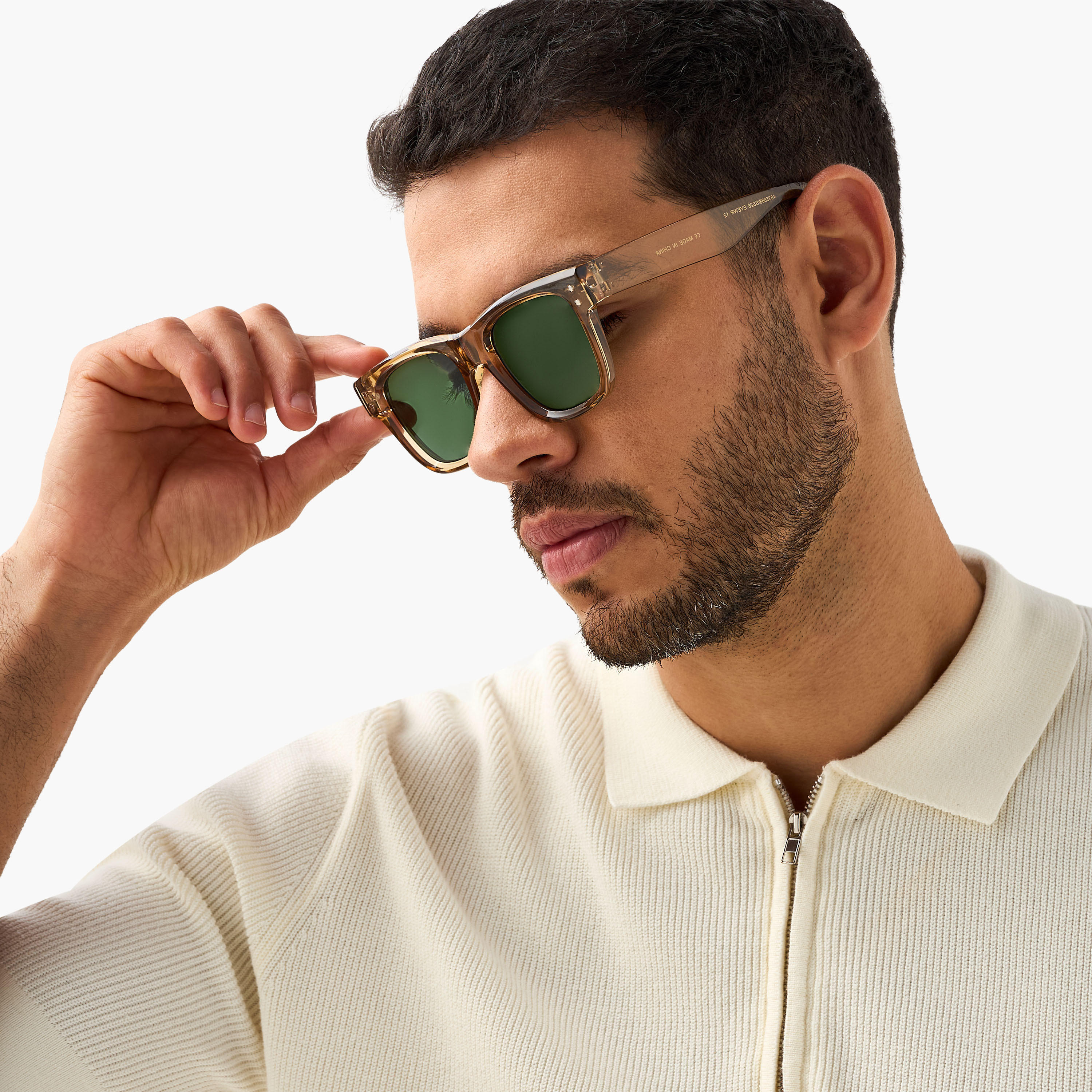 نظارات شمسية بعدسات خضراء وايفيرير للرجال-men-sunglasses-image-2