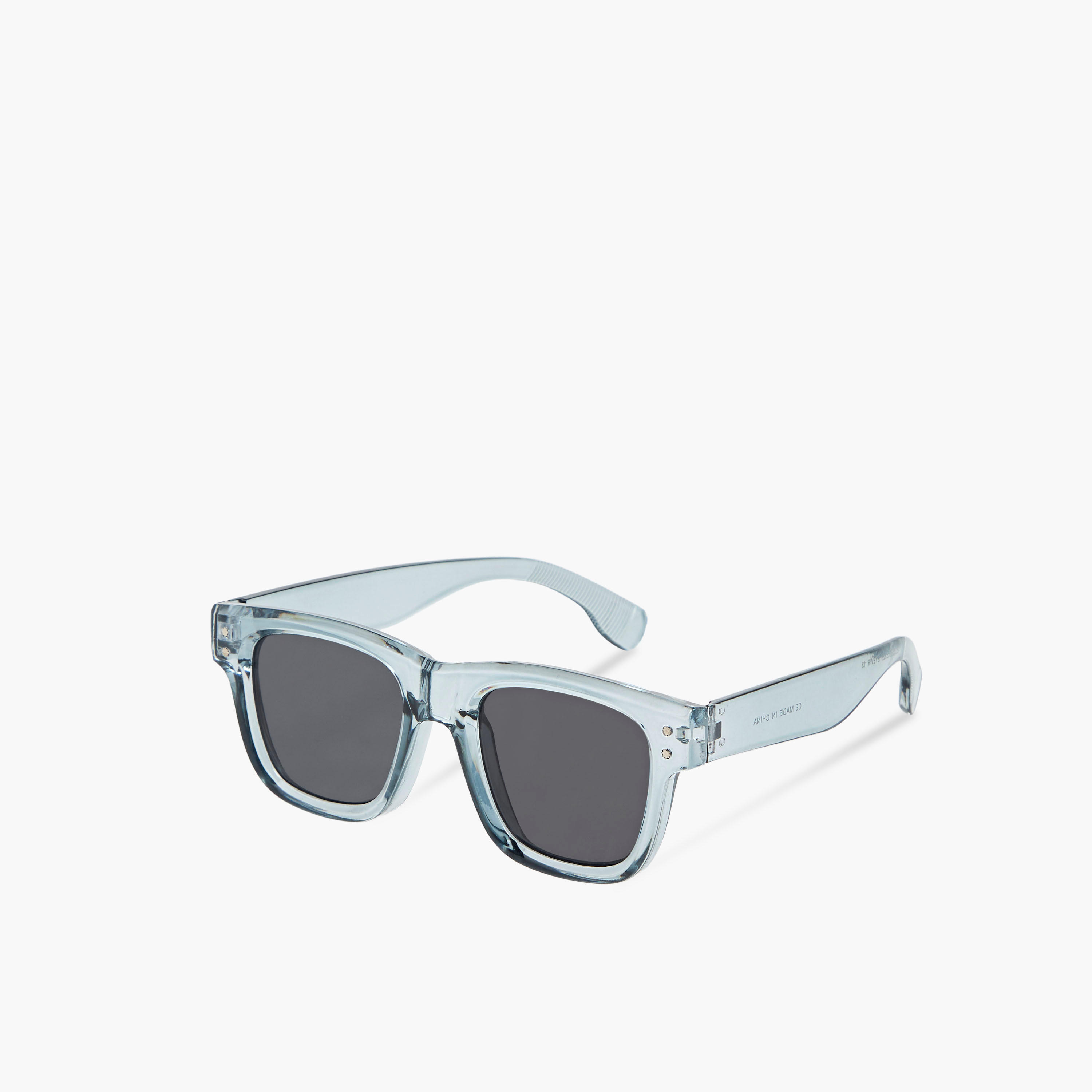 Men Wayfarer Blue Lens Sunglasses-men-sunglasses-image-1