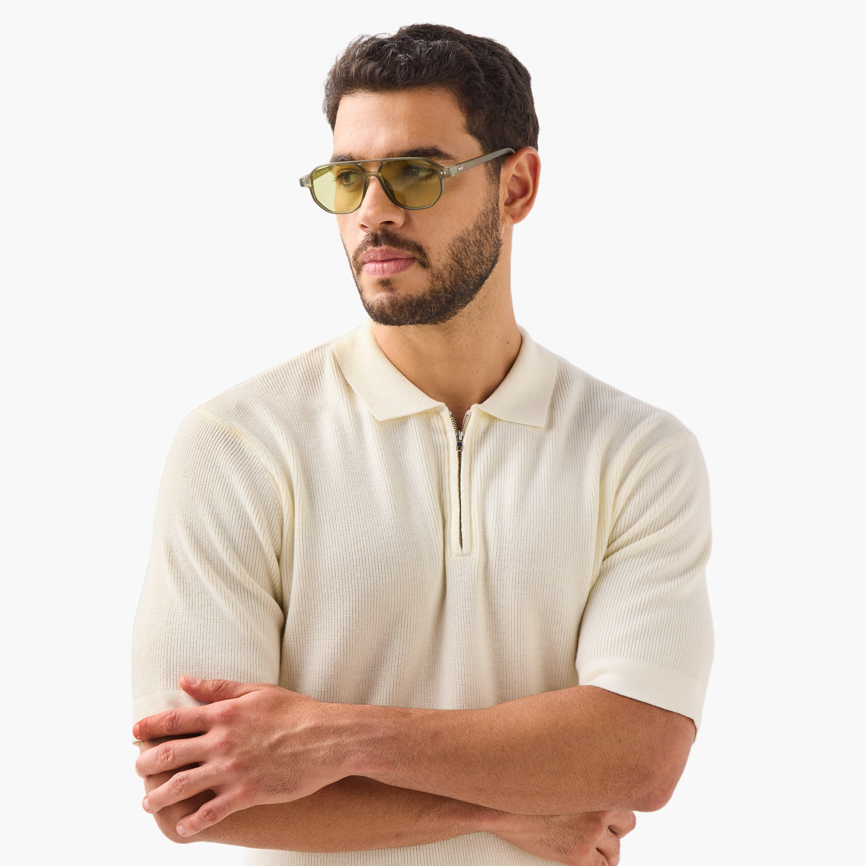نظارة شمسية بعدسات خضراء للرجال-men-sunglasses-image-2