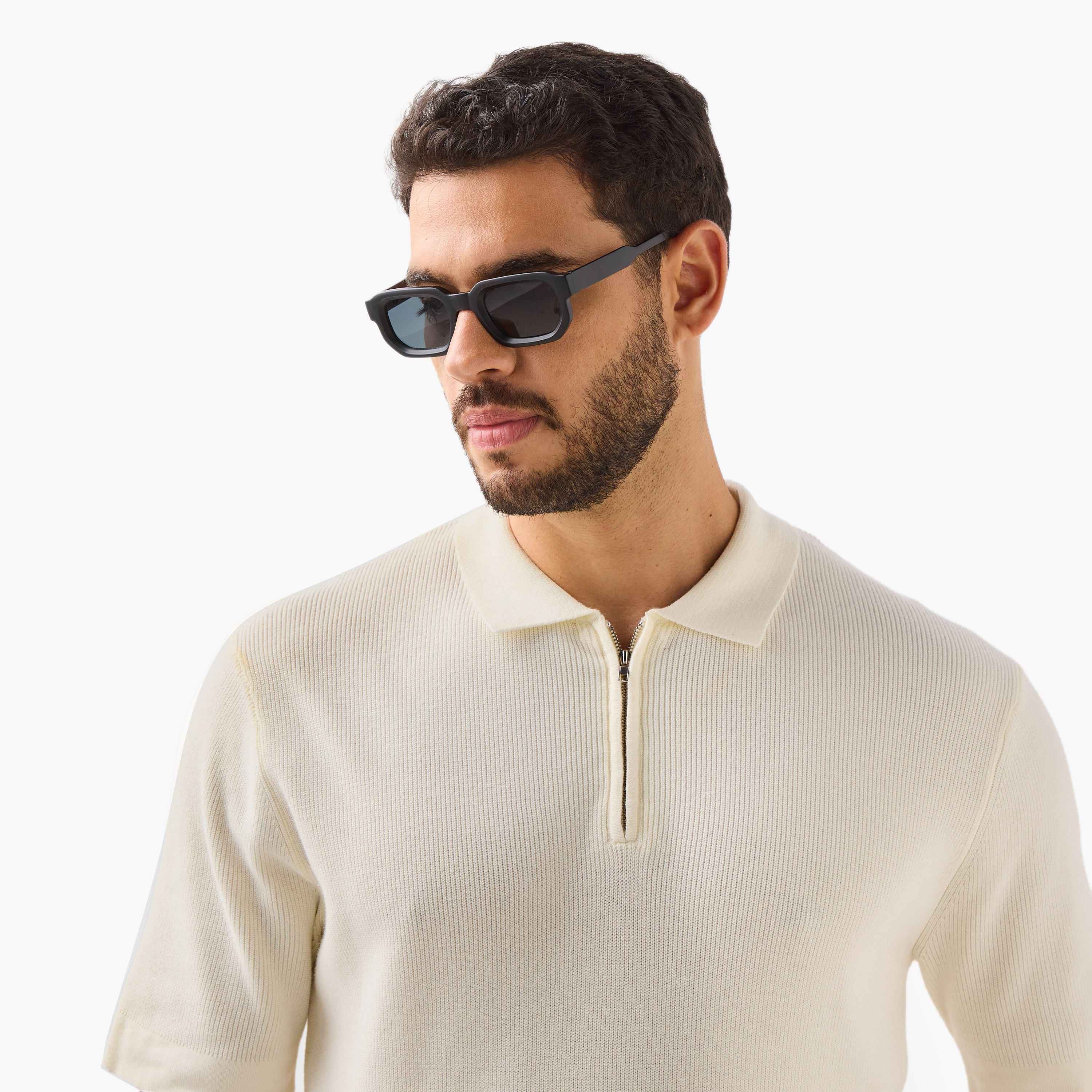 نظارة شمس رجالية بعدسات سوداء-men-sunglasses-image-2
