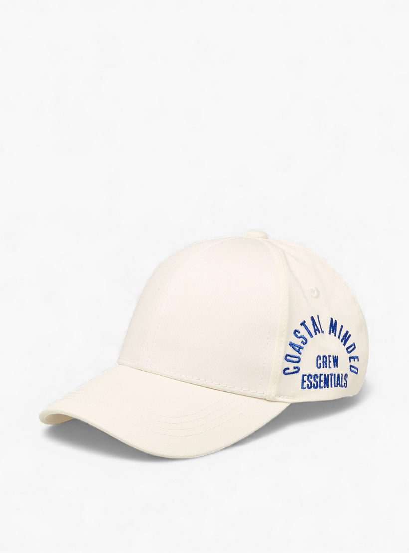 Lee Cooper Men Cap with Buckled Strap Closure-men-caps-image-3