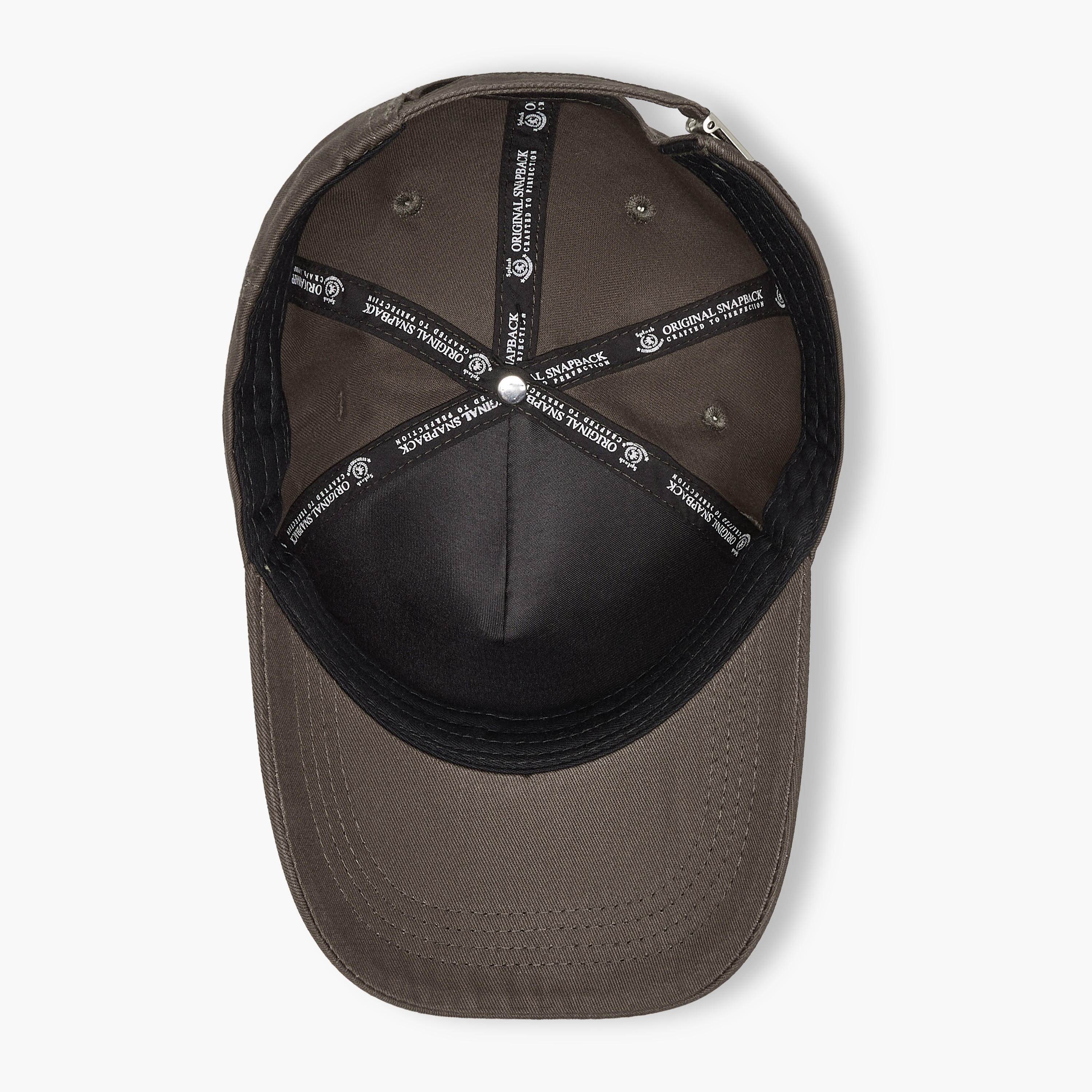 كاب بحزام إغلاق بإبزيم وطبعات للرجال-men-caps-image-7