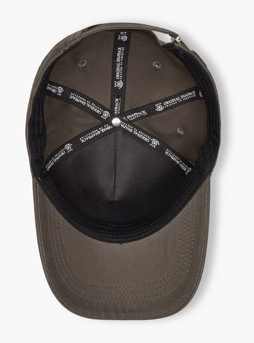 كاب بحزام إغلاق بإبزيم وطبعات للرجال-men-caps-image-7