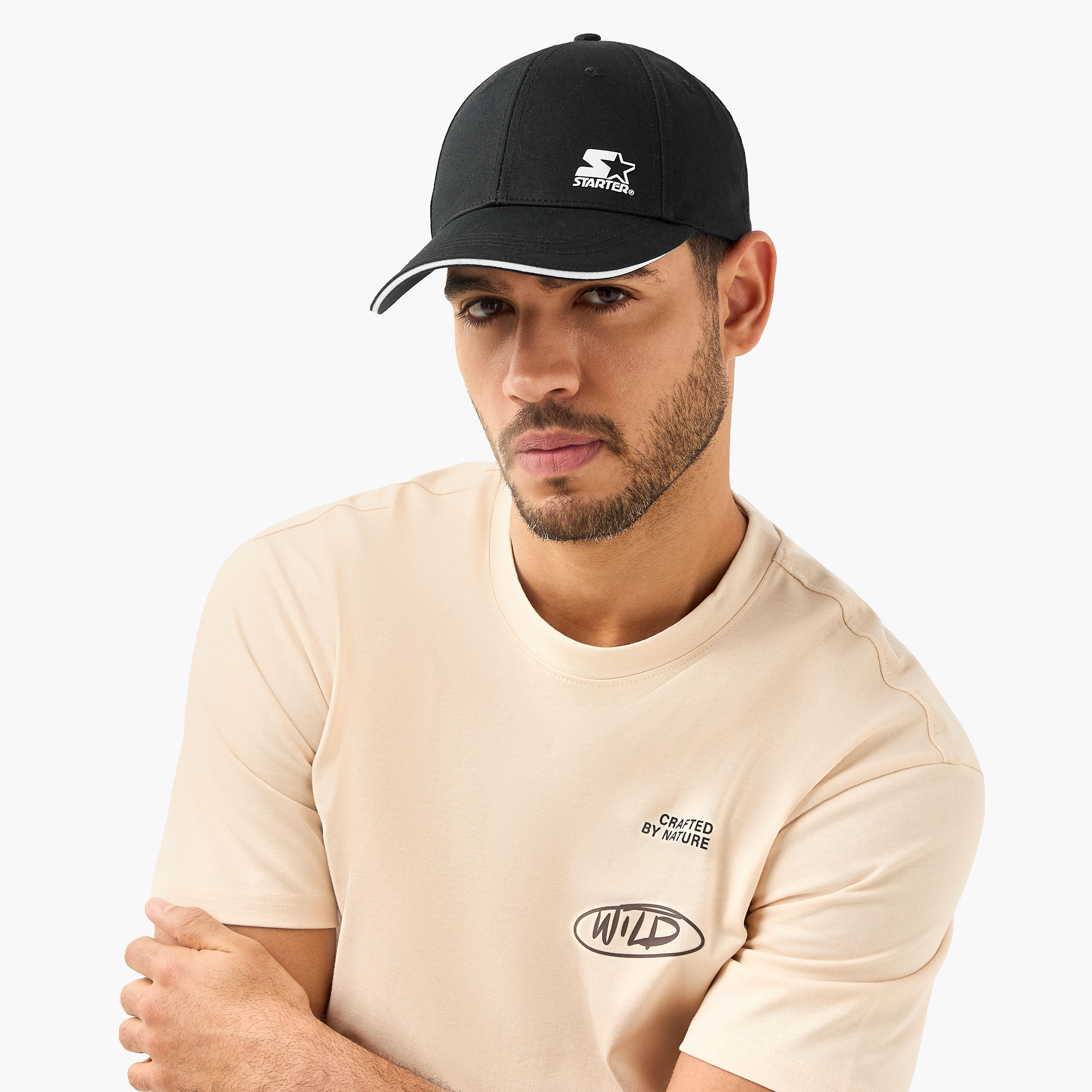 كاب رجالي بحزام بإبزيم إغلاق من ستارتر-men-caps-image-7