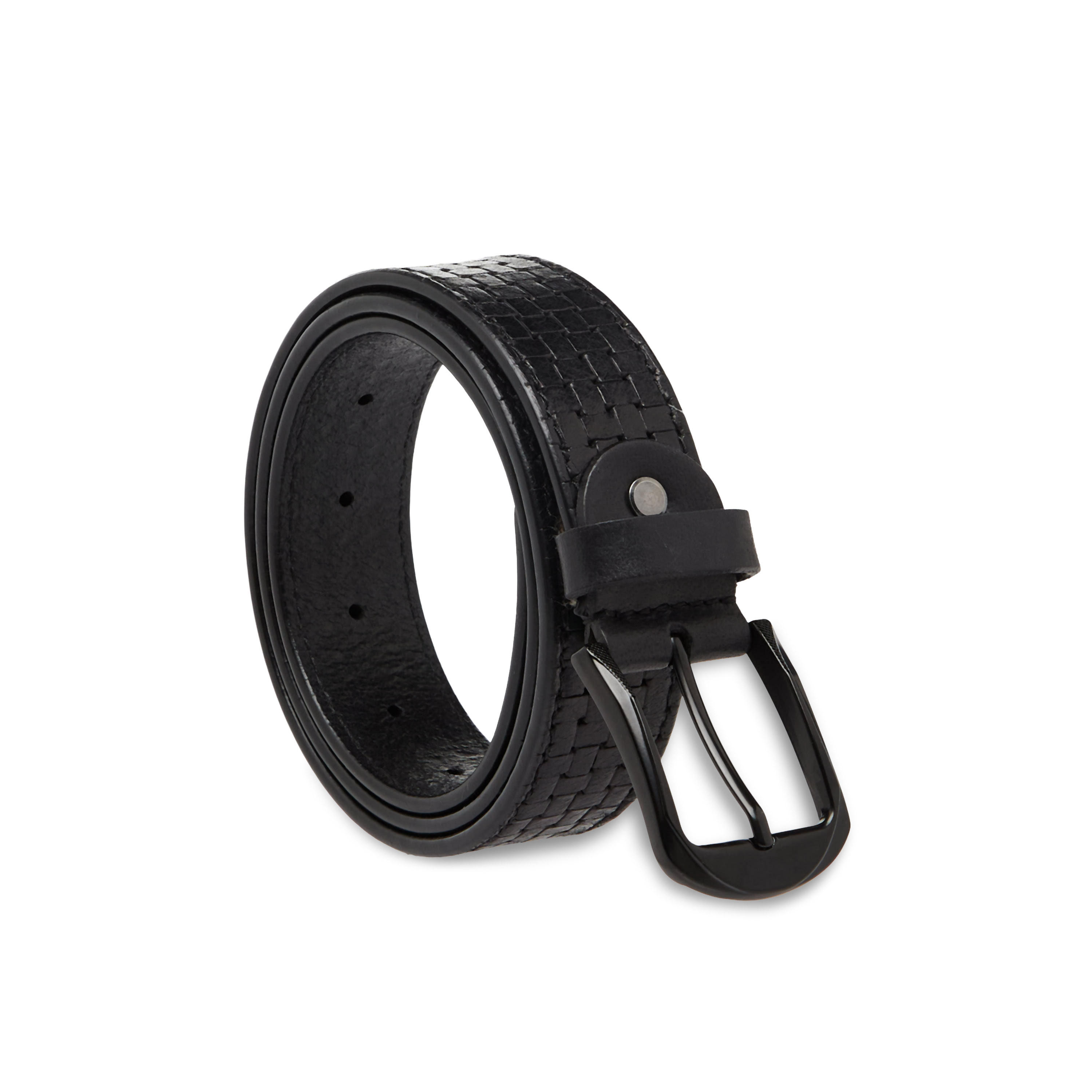 Men Textured Pin Buckle Belt-men-beltsandwallets-belts-image-1