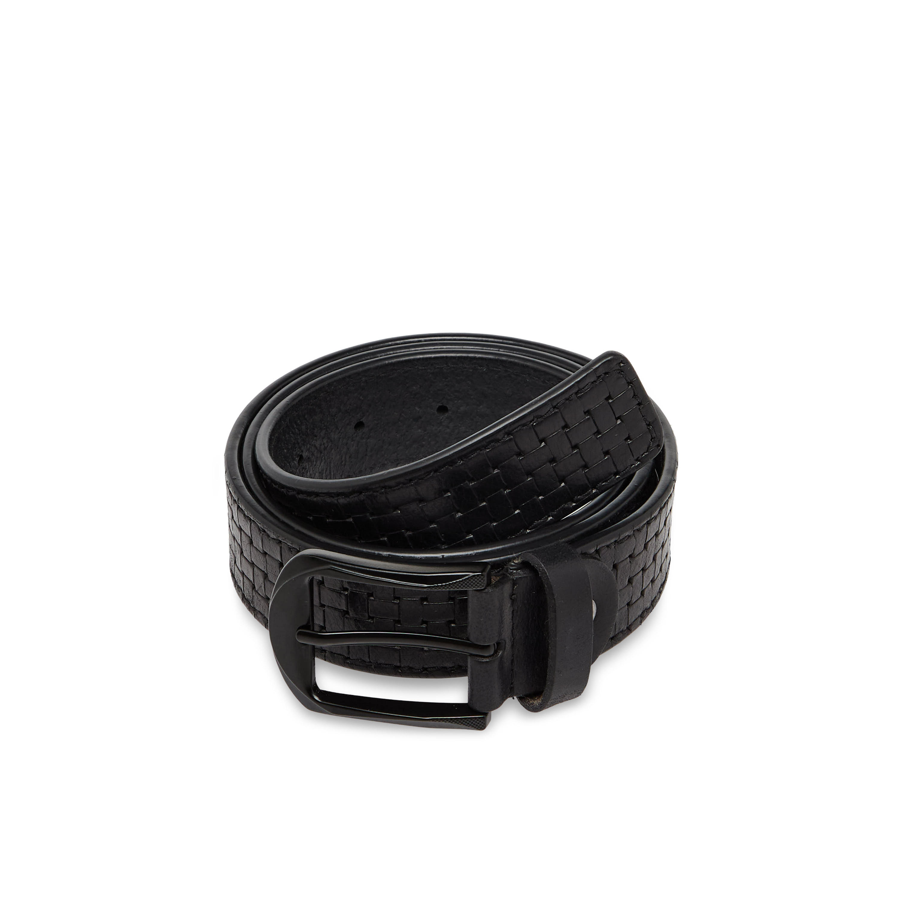 Men Textured Pin Buckle Belt-men-beltsandwallets-belts-image-3