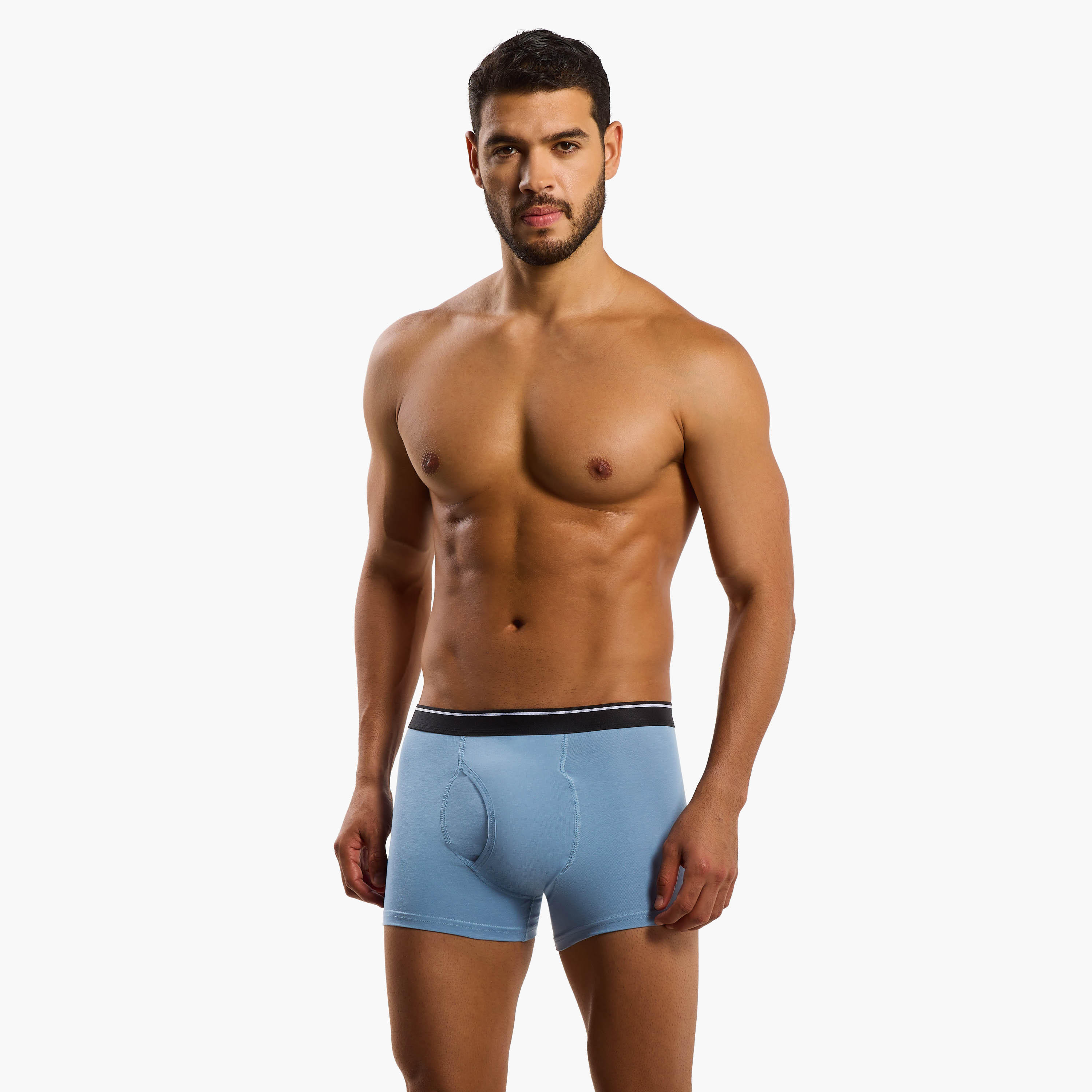 Men Assorted Trunks - Pack of 3-men-clothing-innerwear-underwear-image-2