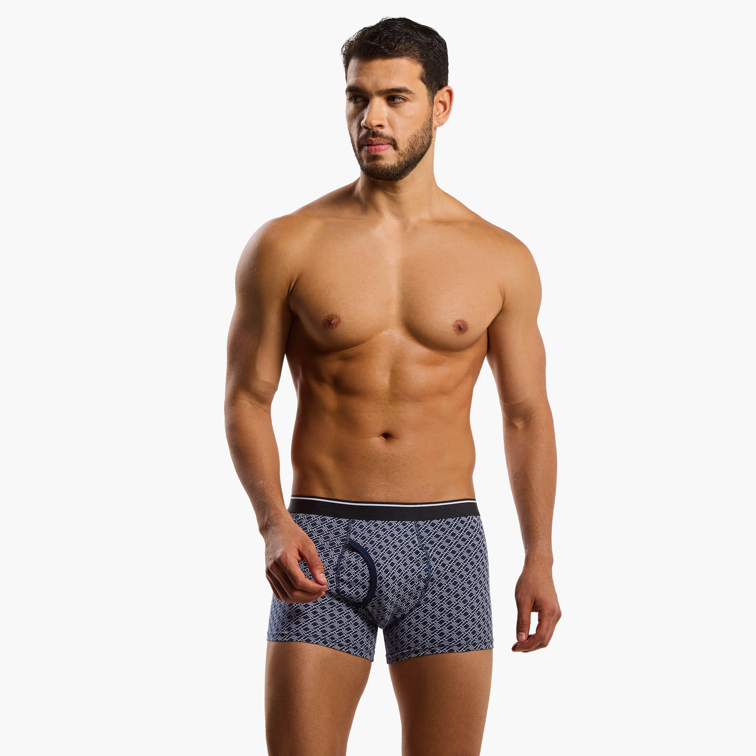 Men Assorted Trunks - Pack of 3-men-clothing-innerwear-underwear-image-3