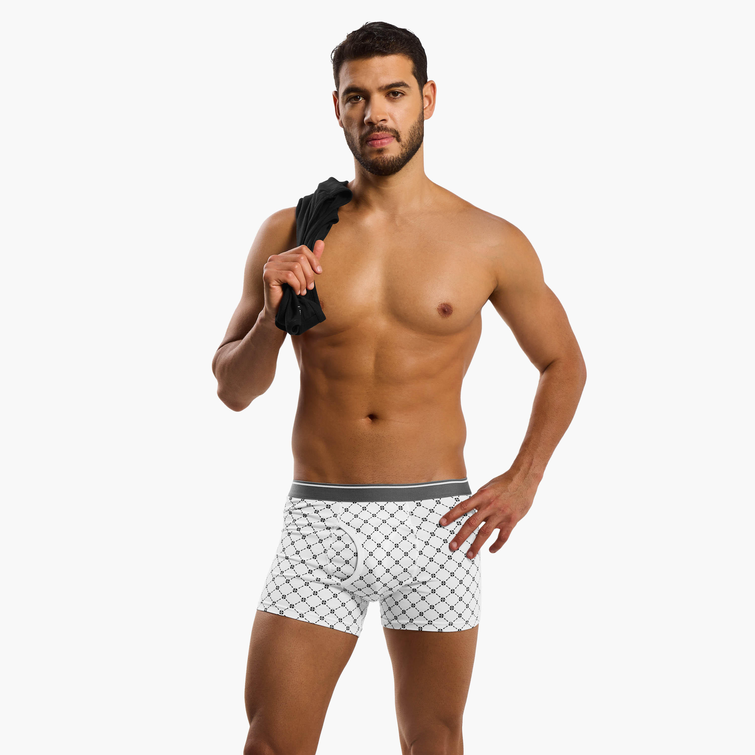 Men Assorted Hipster Trunks - Pack of 3-men-clothing-innerwear-underwear-image-5