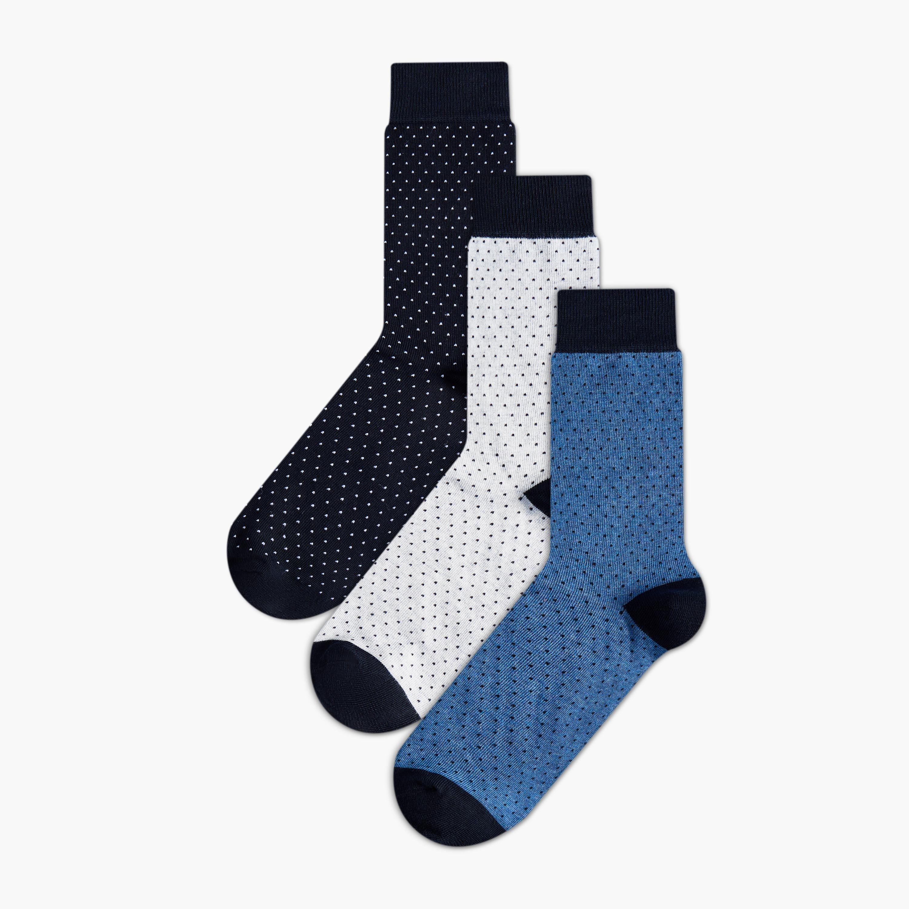 جوارب رجالية بطول متوسط - عبوة 3 قطع-men-socks-image-5