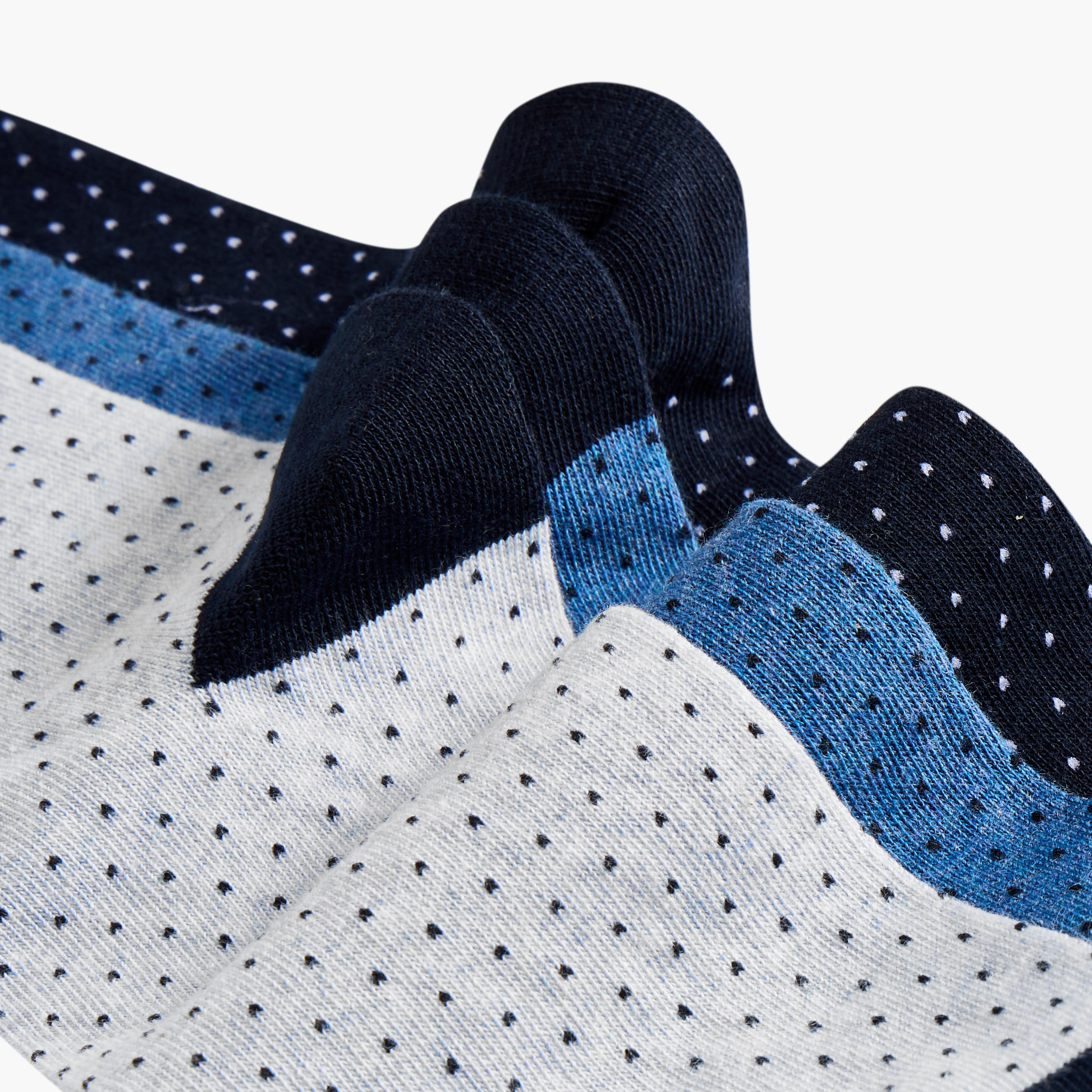 جوارب رجالية بطول متوسط - عبوة 3 قطع-men-socks-image-2