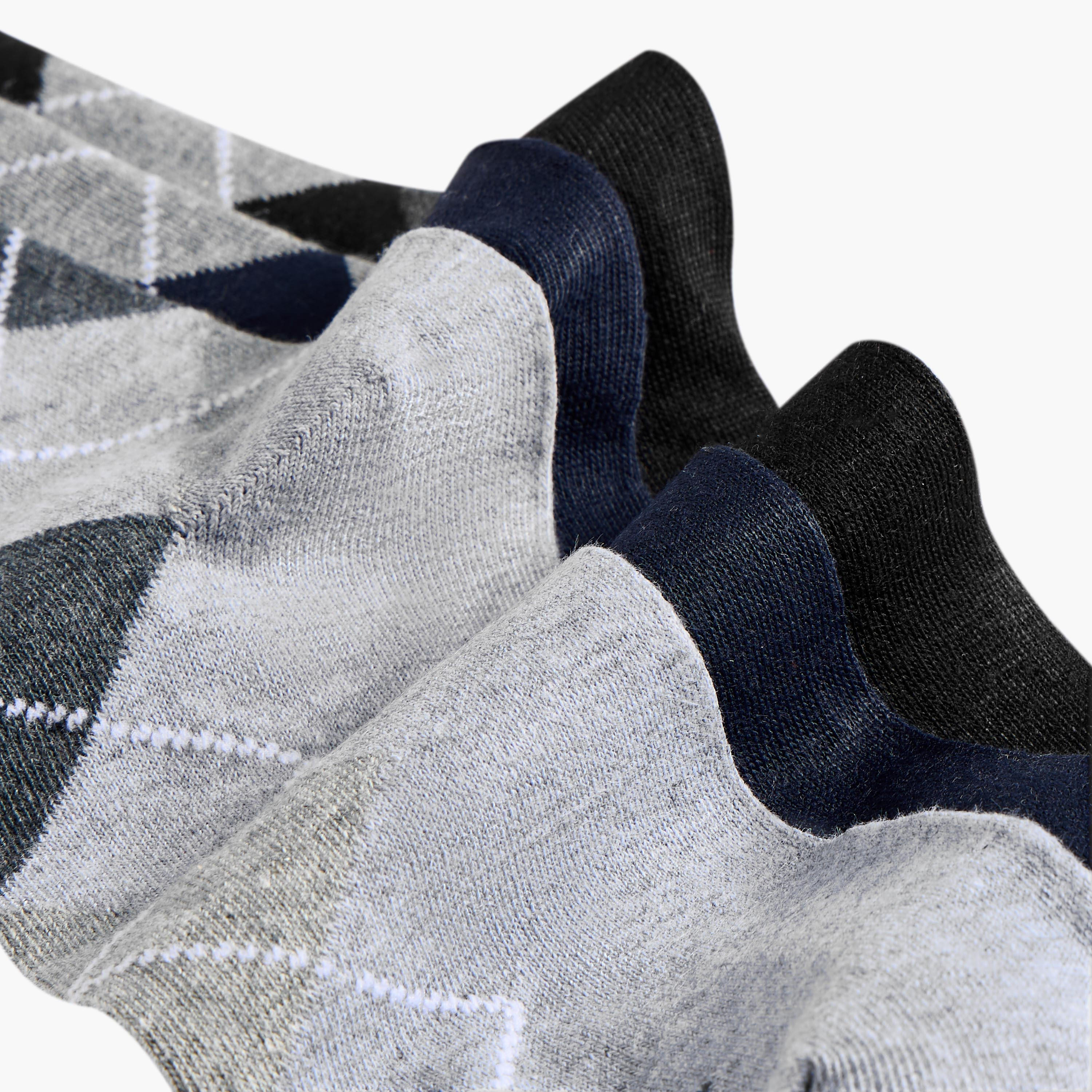Men Socks Crew Length - Set of 3-men-socks-image-4