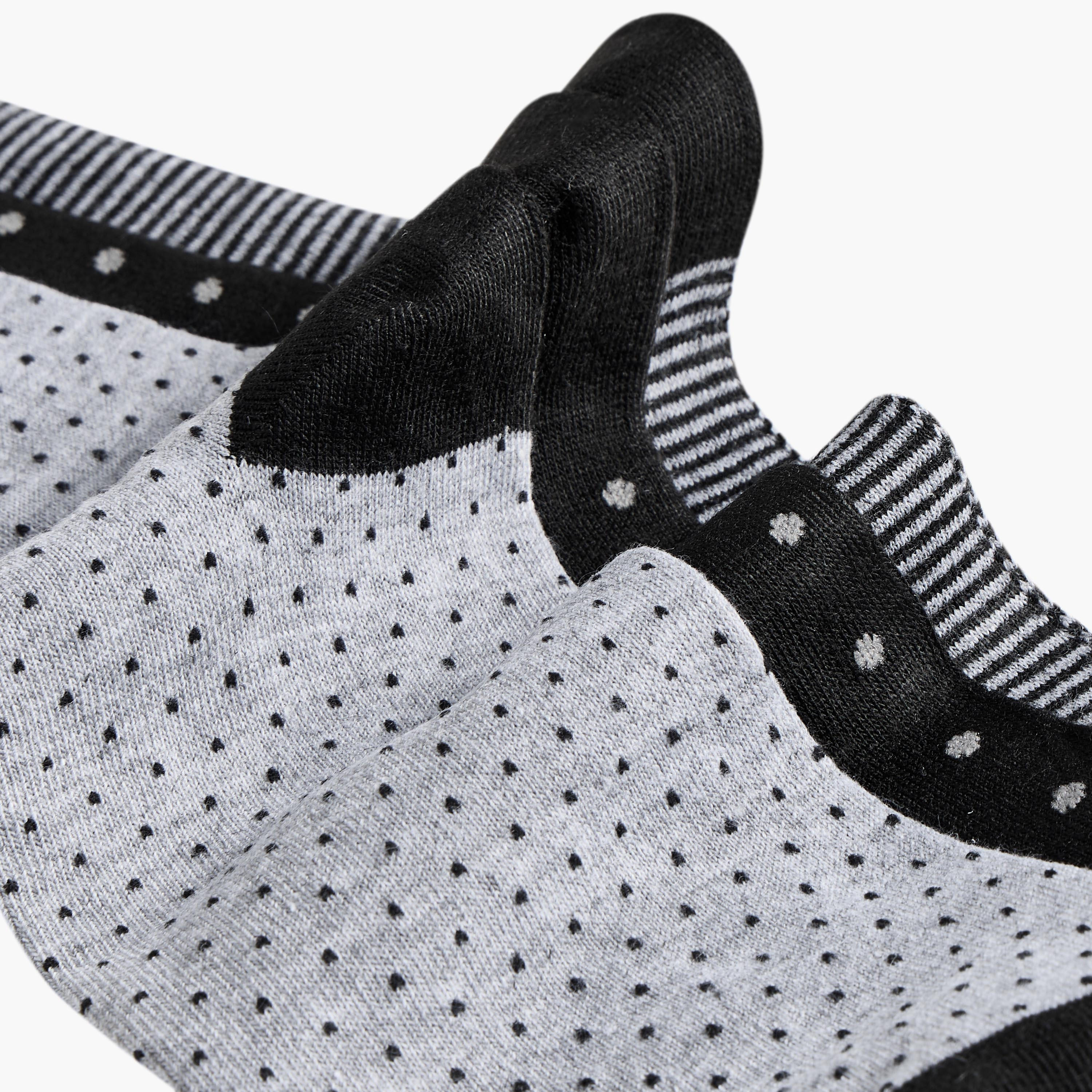 جوارب رجالية بطول متوسط للرجال - طقم من 3-men-socks-image-2