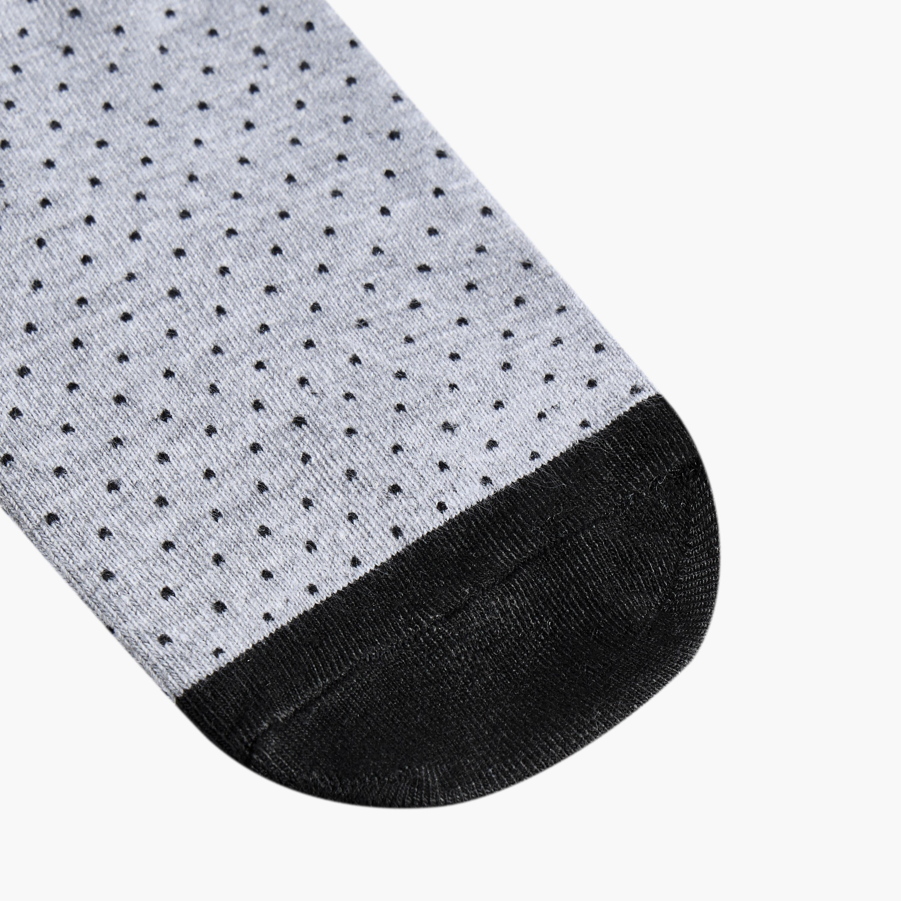 جوارب رجالية بطول متوسط للرجال - طقم من 3-men-socks-image-1