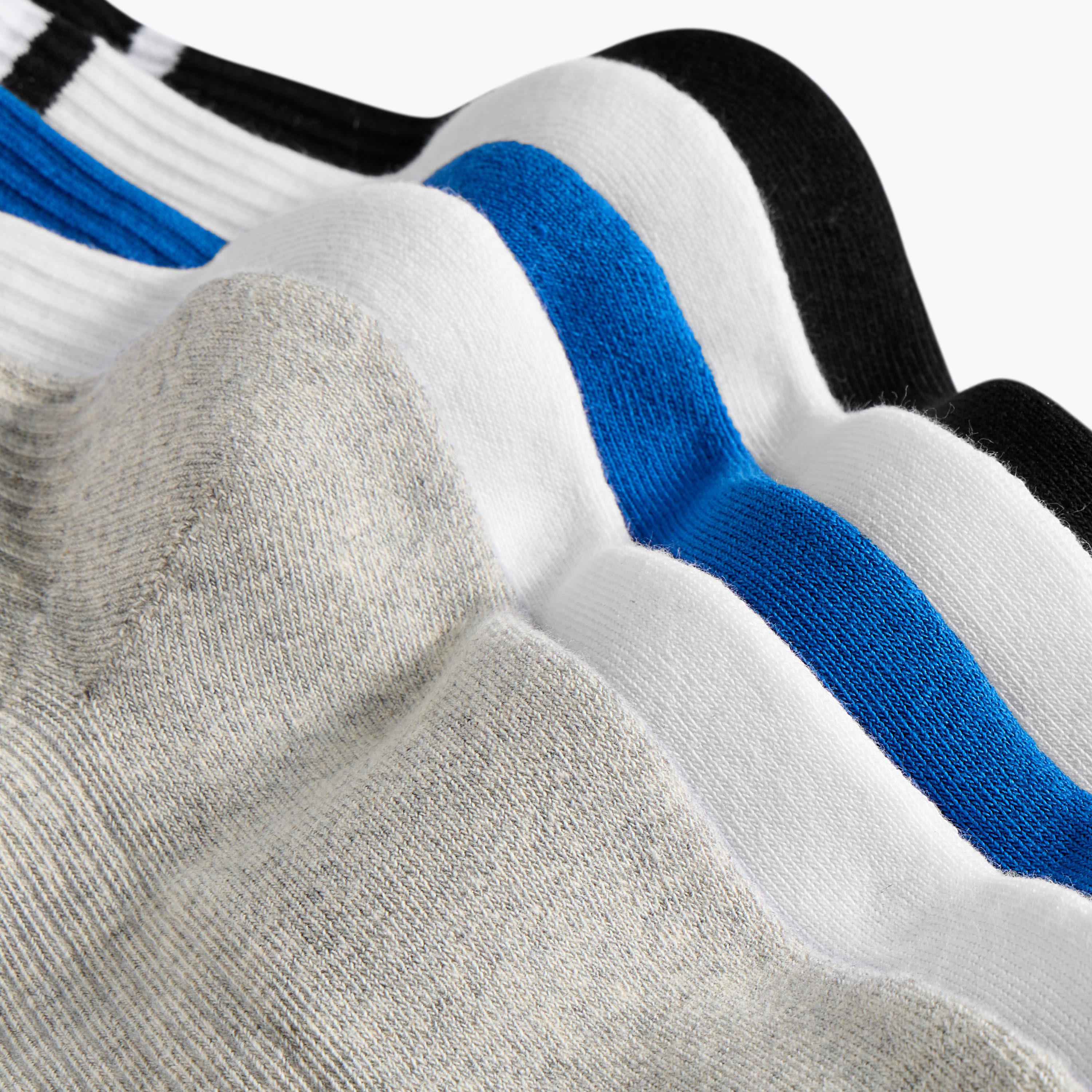 جوارب تيري طول الكاحل للرجال - طقم من 5-men-socks-image-4