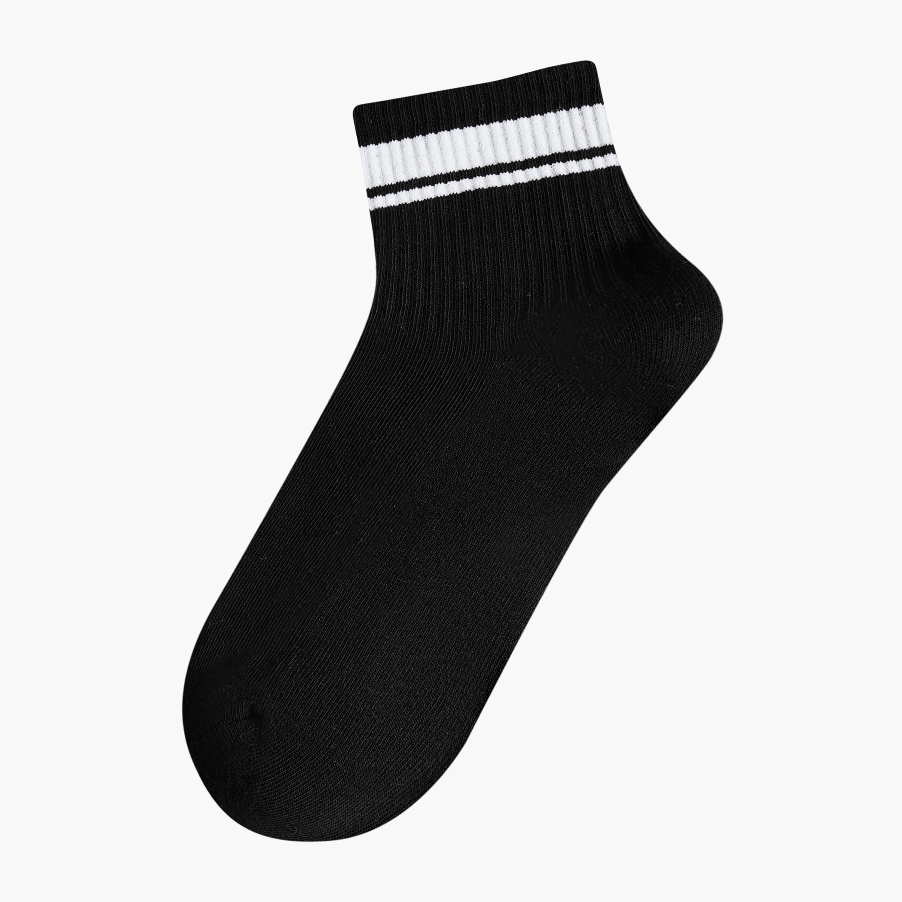 جوارب تيري طول الكاحل للرجال - طقم من 5-men-socks-image-2