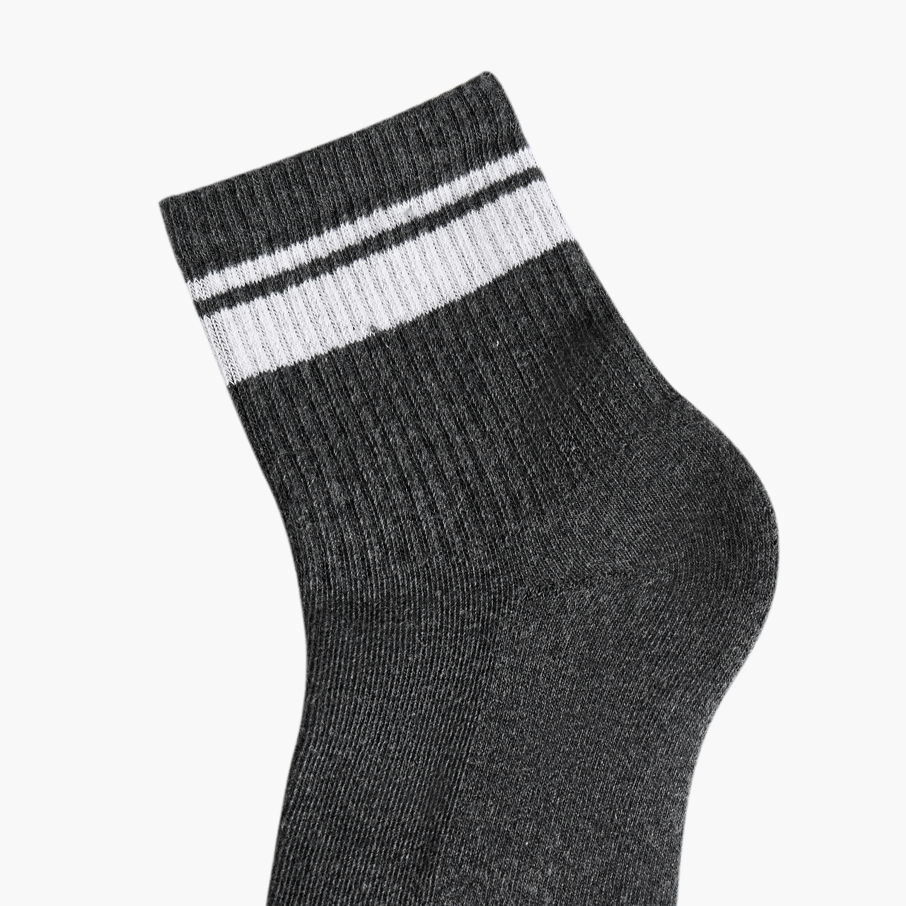 Men Socks Ankle Length Terry - Set of 5-men-socks-image-5
