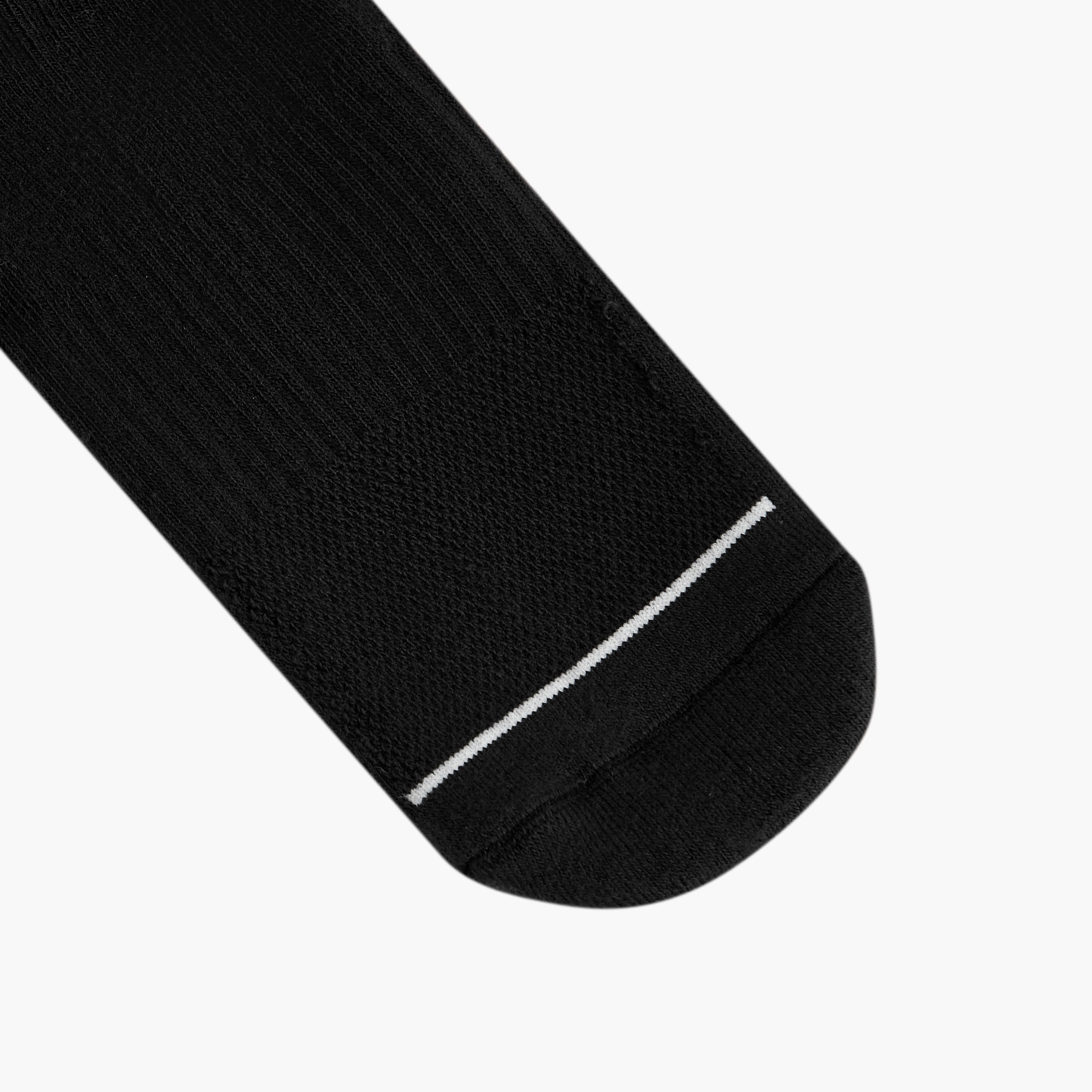 طقم جوارب بطول الكاحل 3 أزواج نصف تيري للرجال-men-socks-image-3