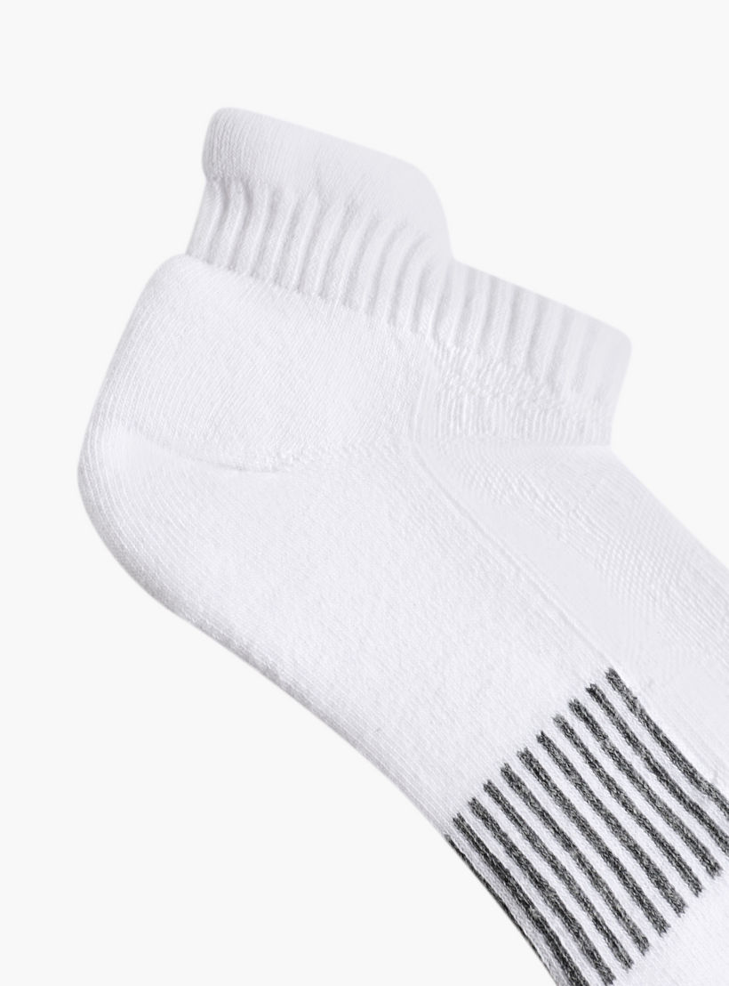 طقم جوارب نصف تيري 3 أزواج بطول الكاحل للرجال-men-socks-image-1