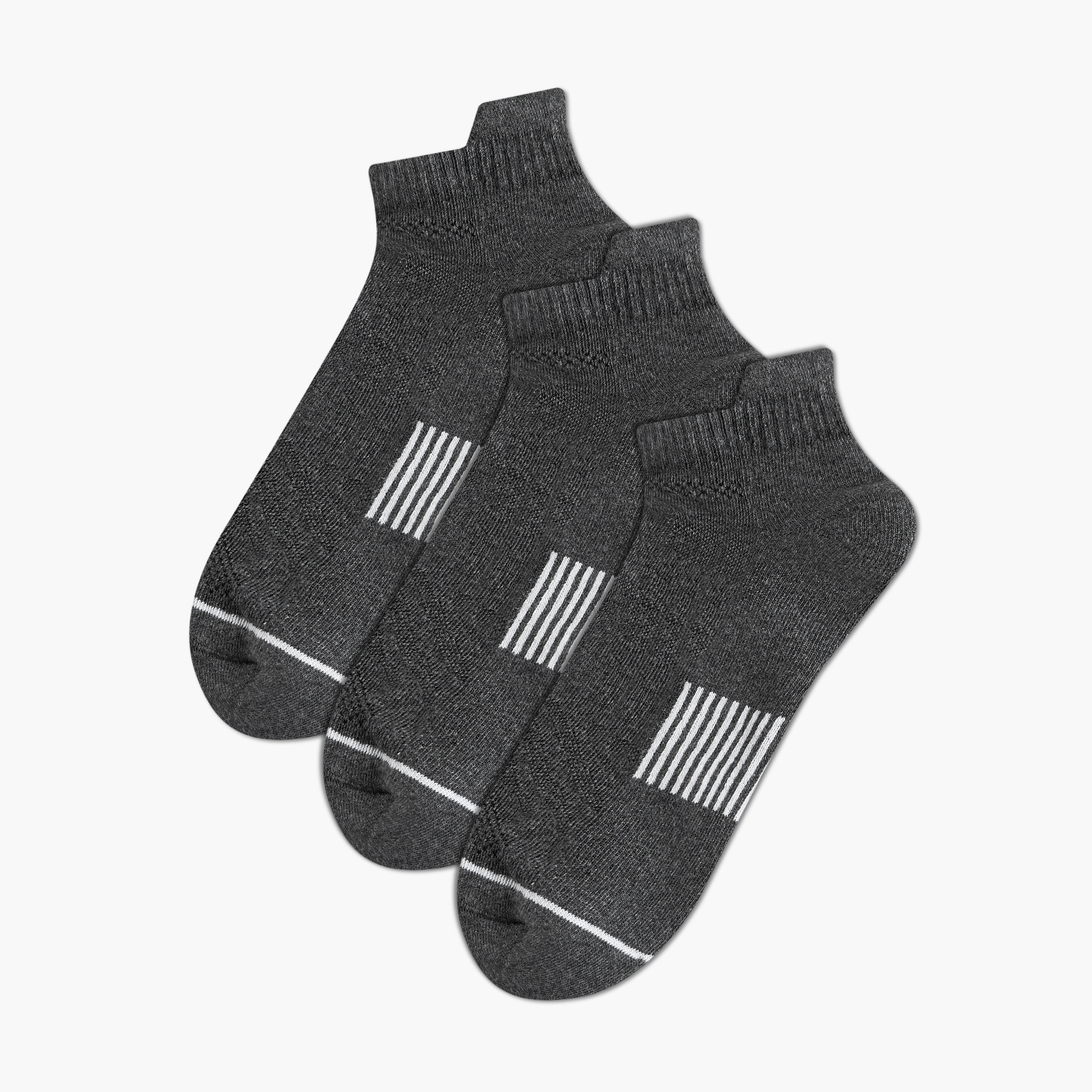 Men Socks Ankle Length Half Terry - Set of 3-men-socks-image-1
