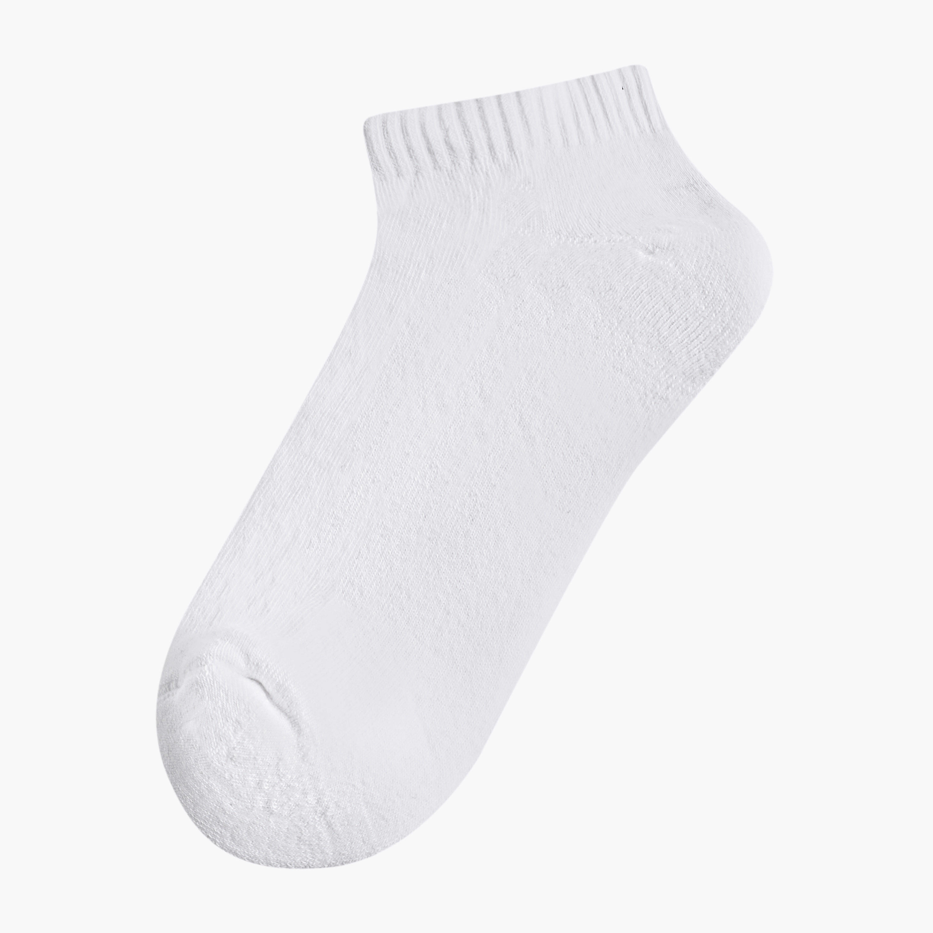 طقم جوارب نصف تيري 3 أزواج بطول الكاحل للرجال-men-socks-image-4