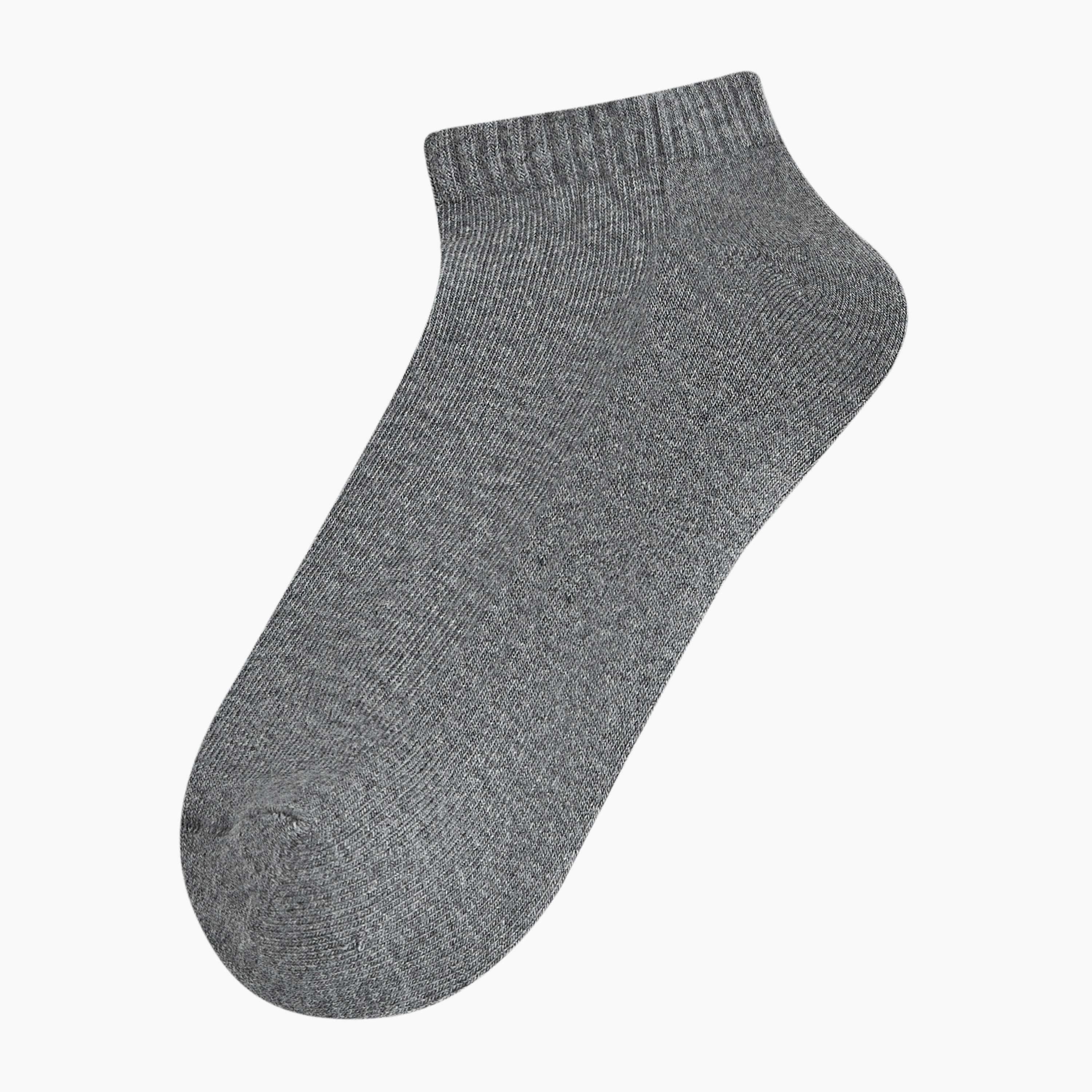 Men Socks Ankle Length Half Terry - Set of 3-men-socks-image-2