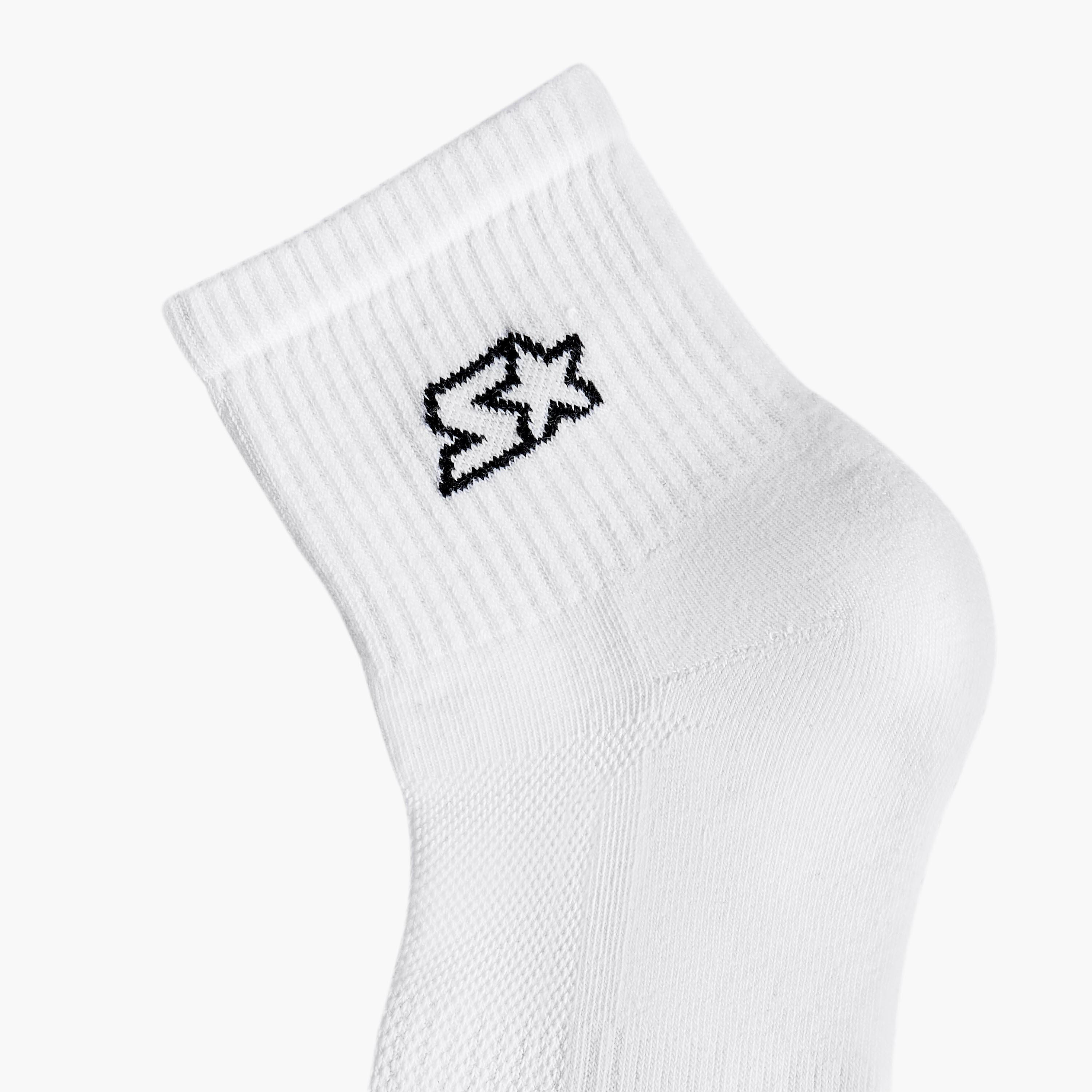 طقم جوارب 3 أزواج تيري بطول الكاحل للرجال من ستارتر-men-socks-image-1