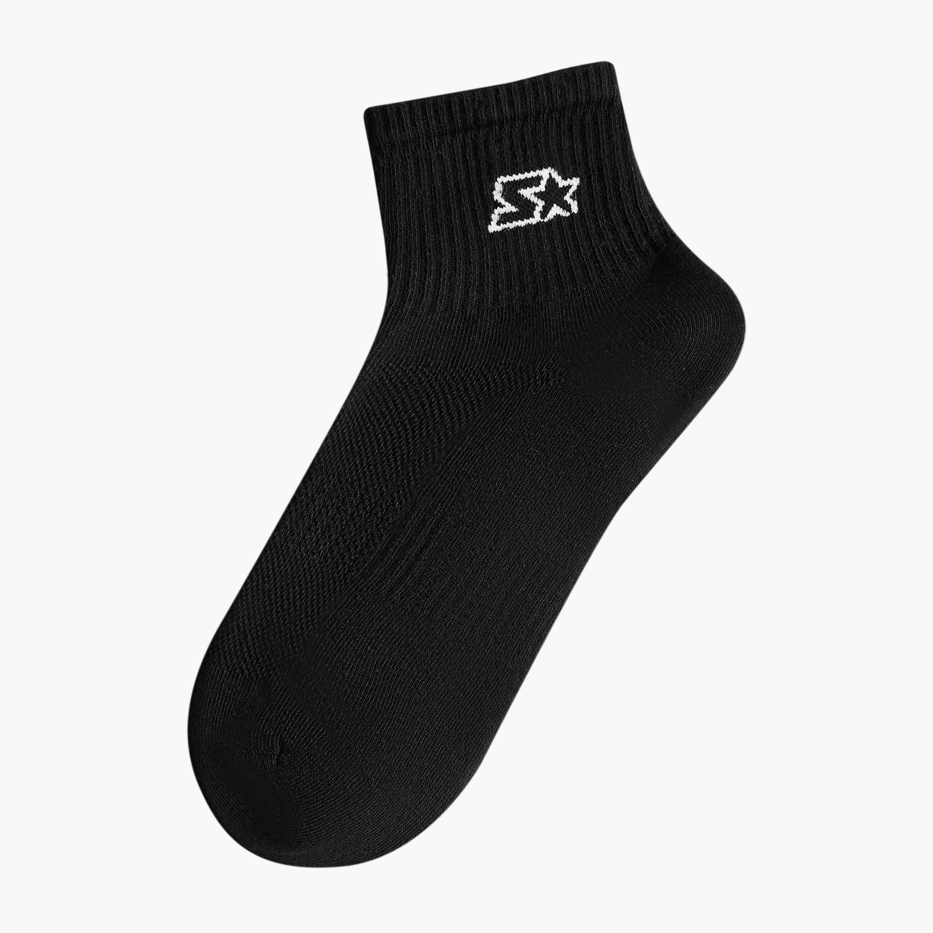 طقم جوارب 3 أزواج تيري بطول الكاحل للرجال من ستارتر-men-socks-image-4