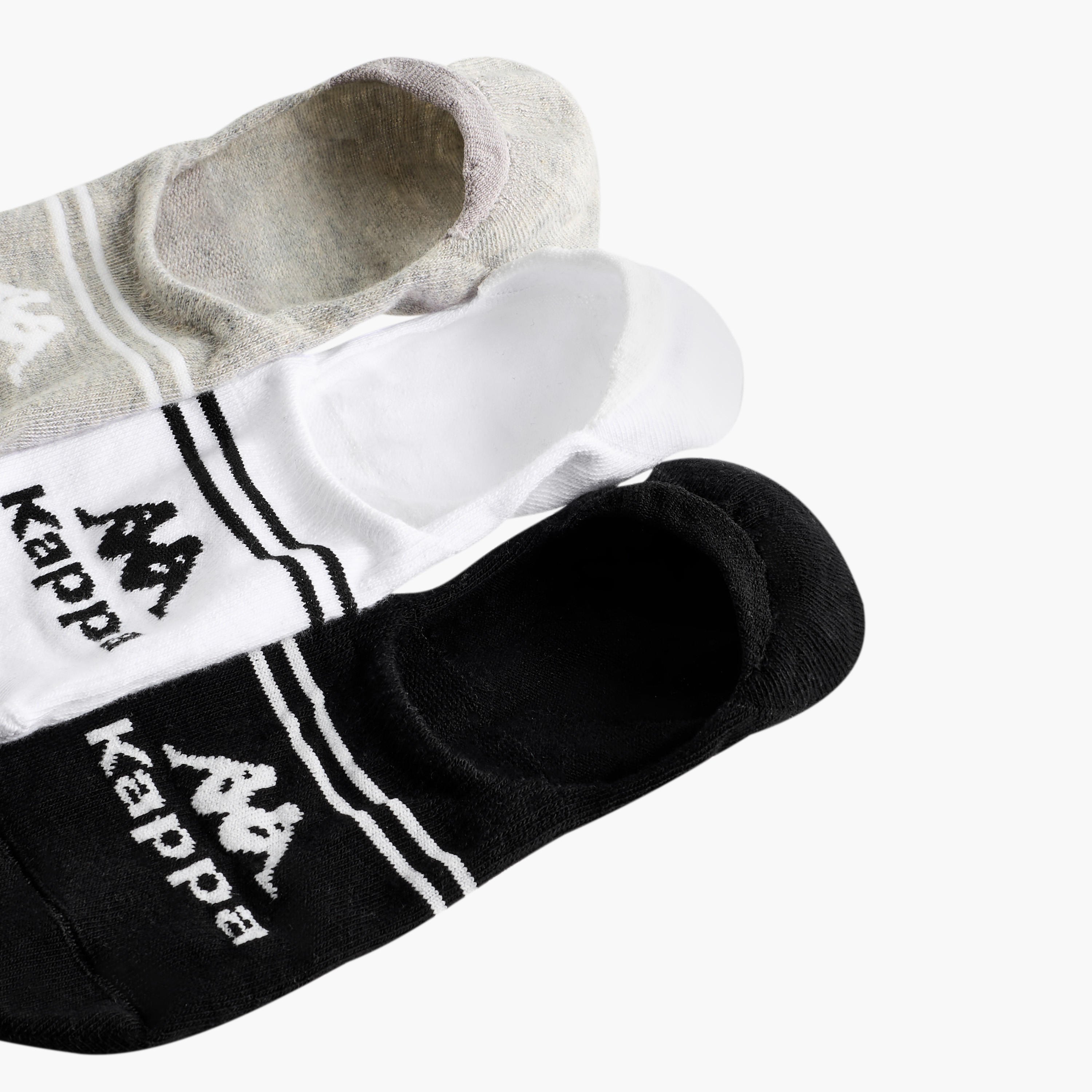 طقم جوارب غير مرئية 3 أزواج للرجال من كابا-men-socks-image-2