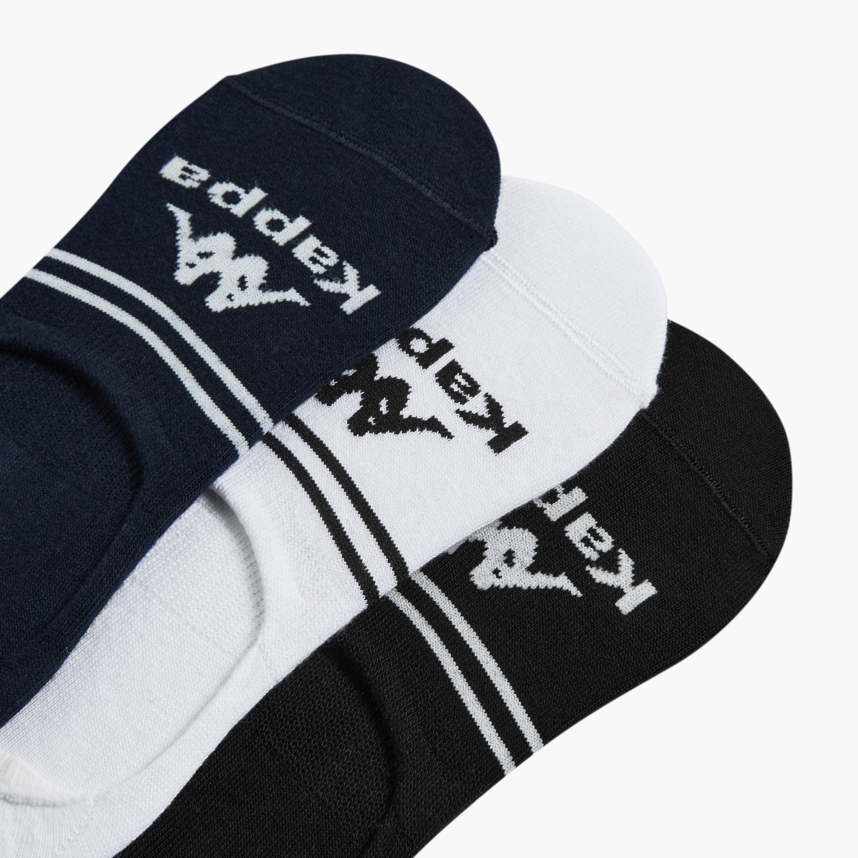 طقم جوارب مخفية 3 أزواج للرجال من كابا-men-socks-image-3