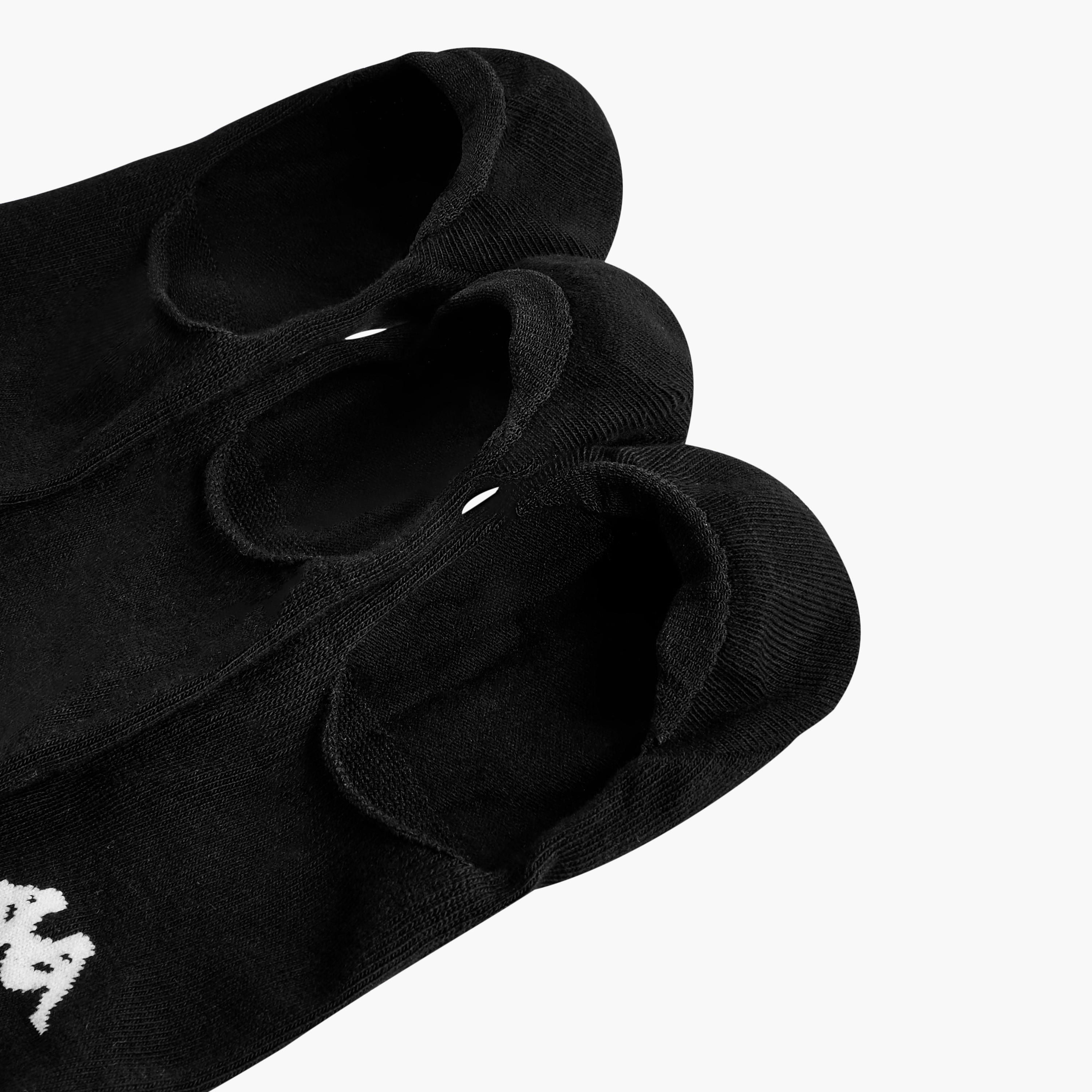 طقم جوارب غير مرئية بدون تيري 3 أزواج للرجال من كابا-men-socks-image-4