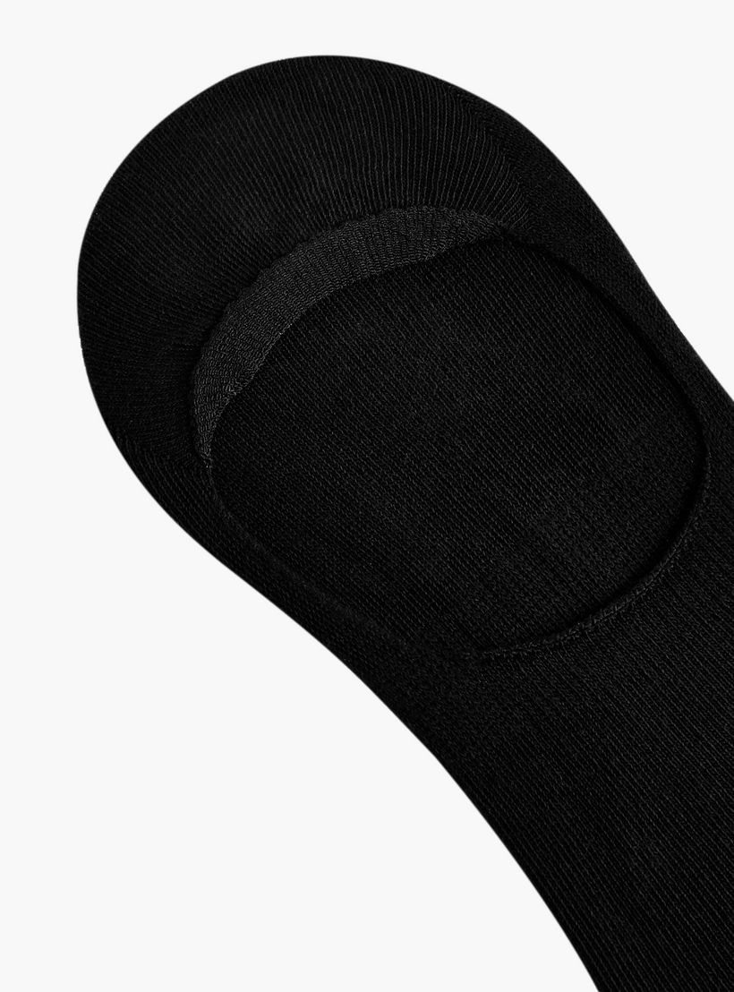 طقم جوارب غير مرئية بدون تيري 3 أزواج للرجال من كابا-men-socks-image-5