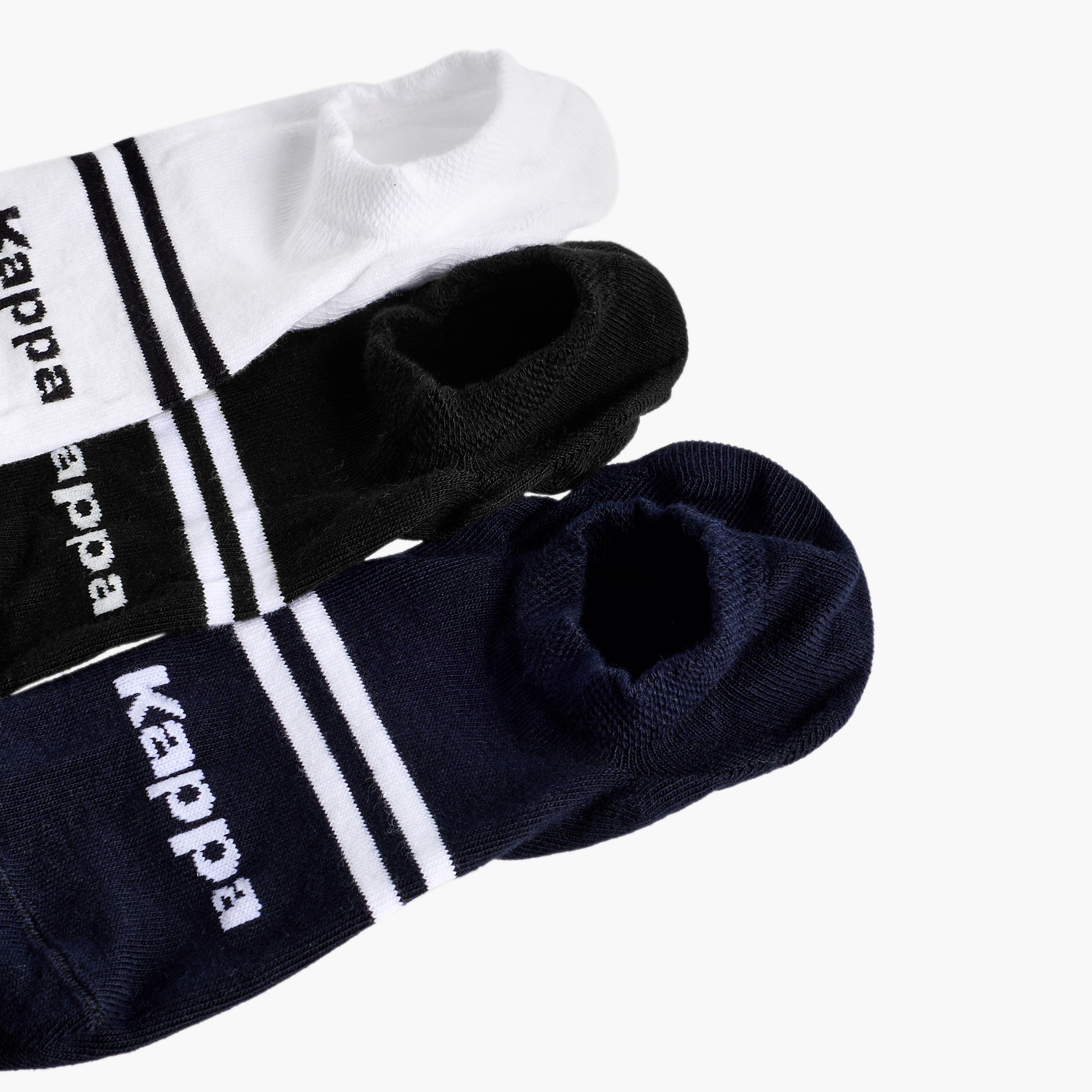 Kappa Men Invisible Socks - Set of 3-men-socks-image-4