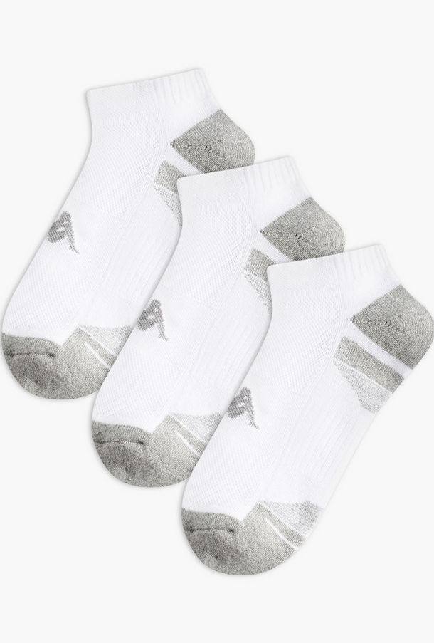 Kappa Men Socks Ankle Length Half Terry - Set of 3-men-socks-image-1