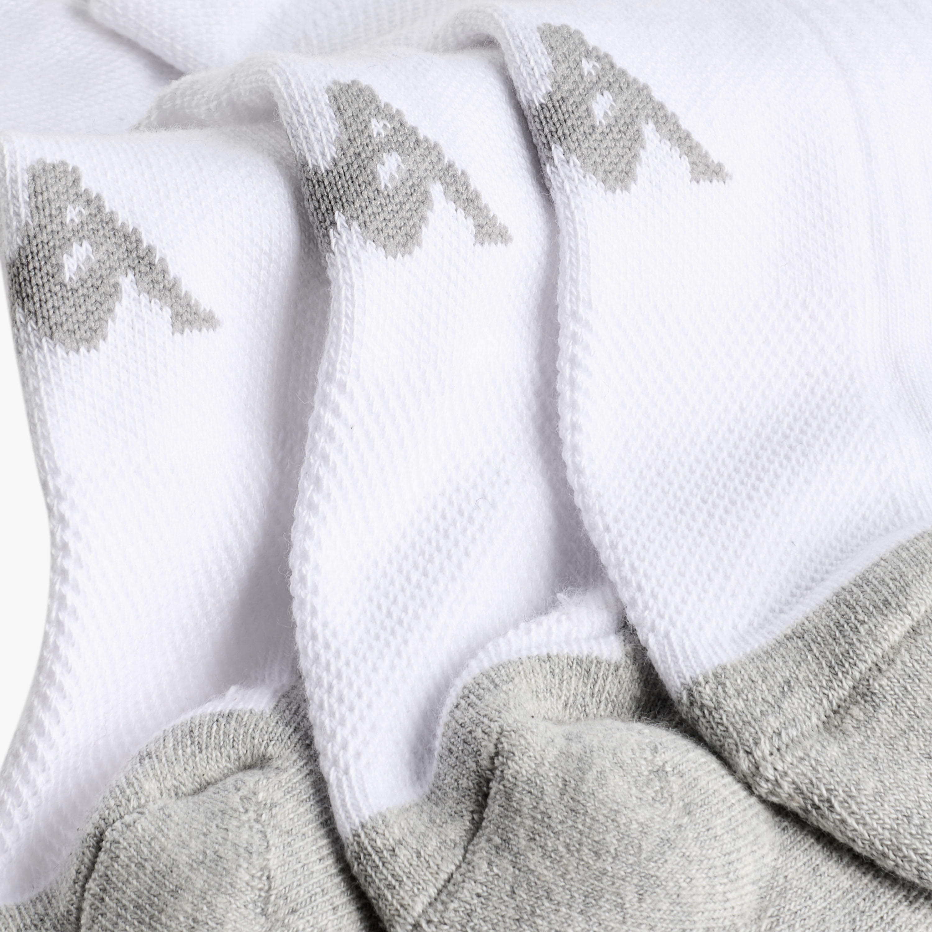 Kappa Men Socks Ankle Length Half Terry - Set of 3-men-socks-image-4