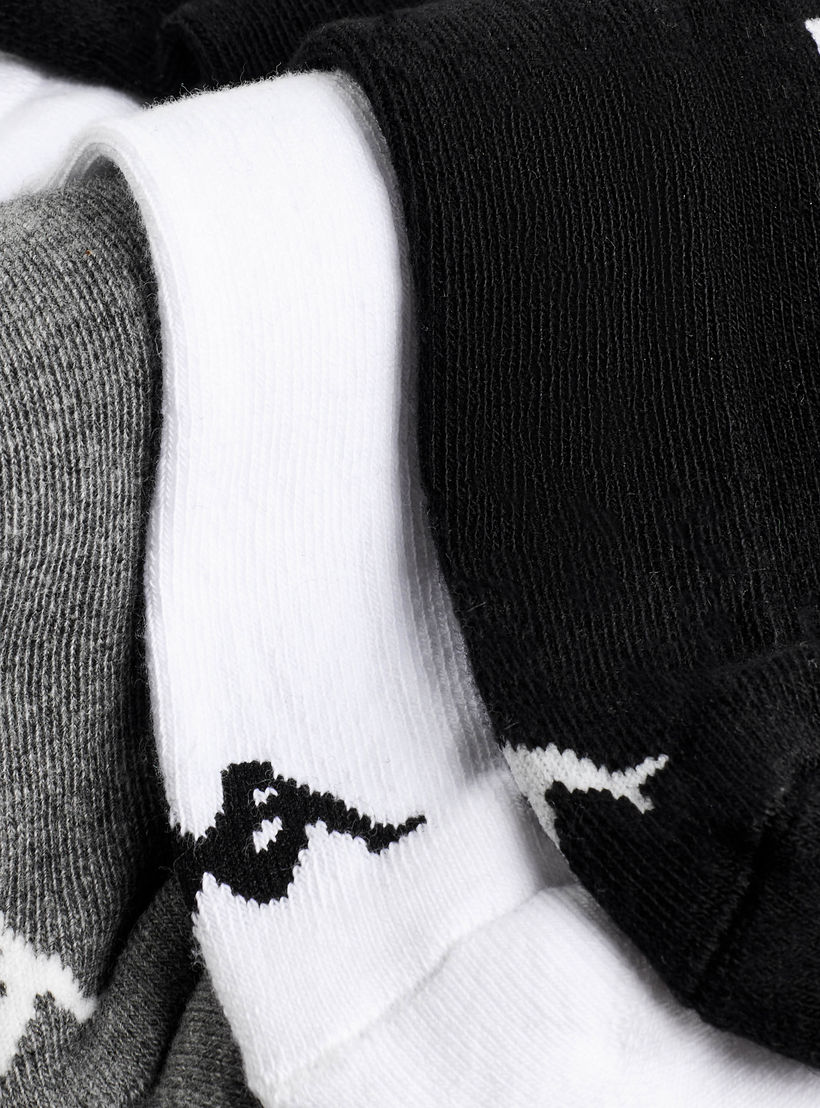 Kappa Men Ankle Length Socks Half Terry - Set of 3-men-socks-image-4