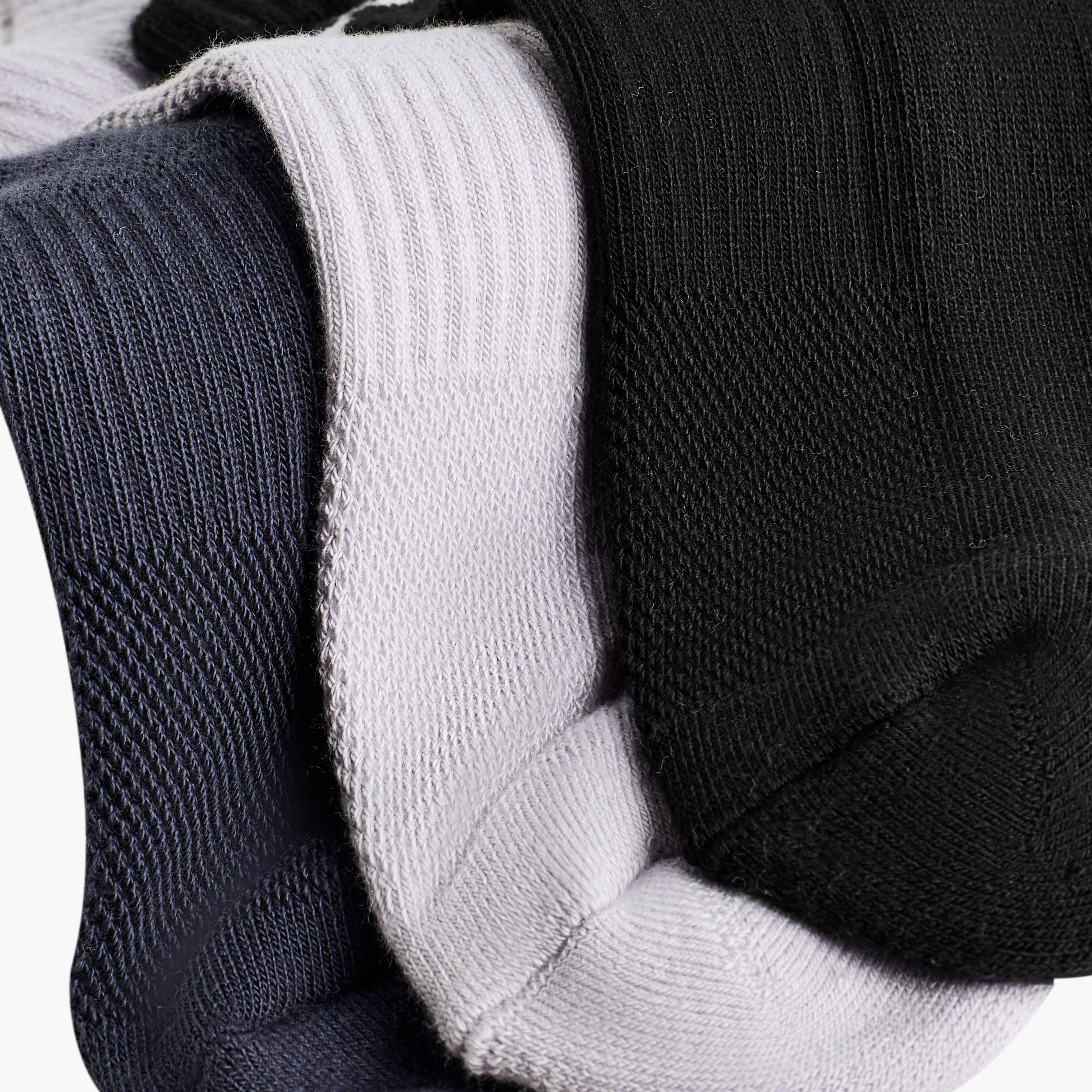 طقم جوارب نصف تيري 3 أزواج بطول الكاحل للرجال من كابا-men-socks-image-4