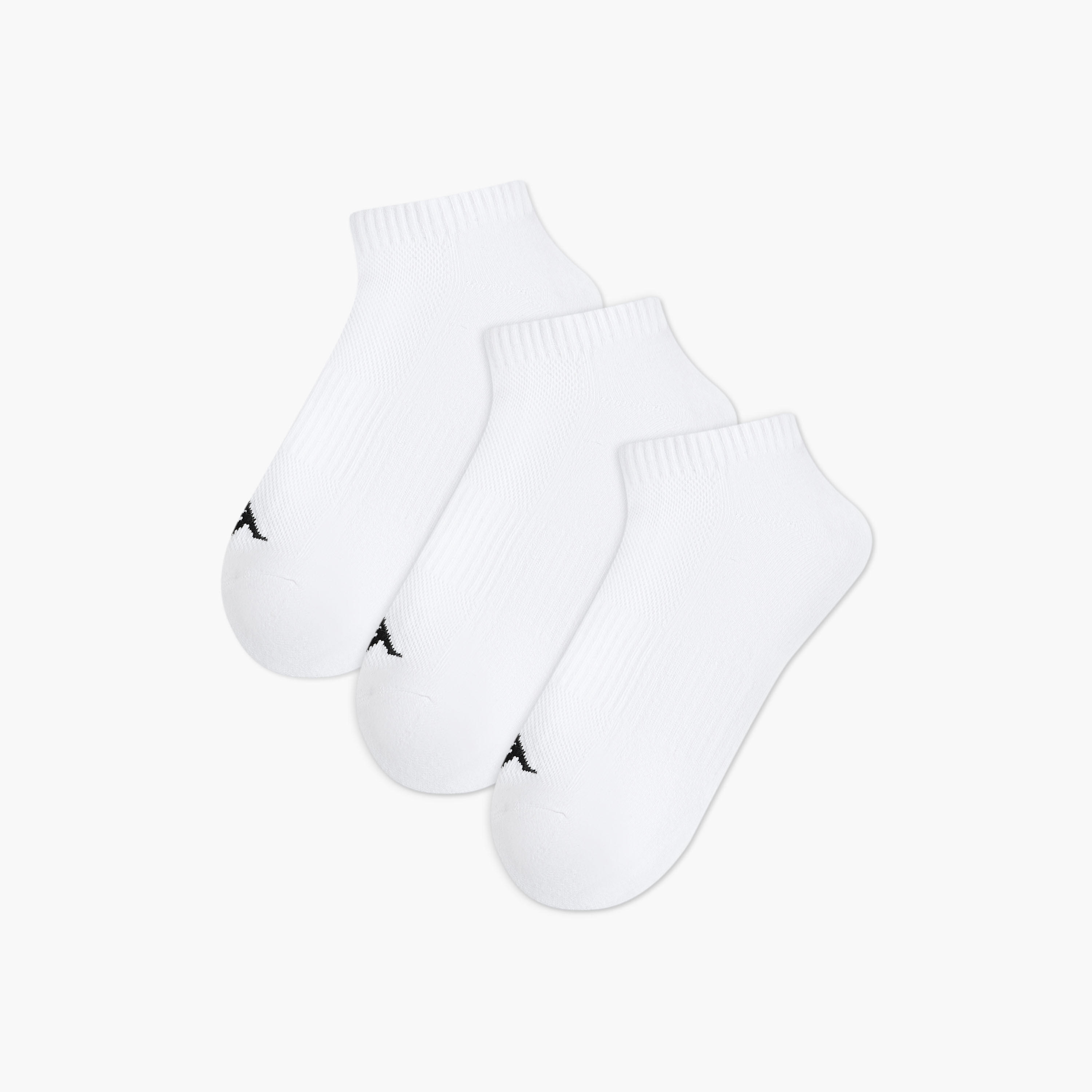 Kappa Men Socks Ankle Length Half Terry - Set of 3-men-socks-image-1
