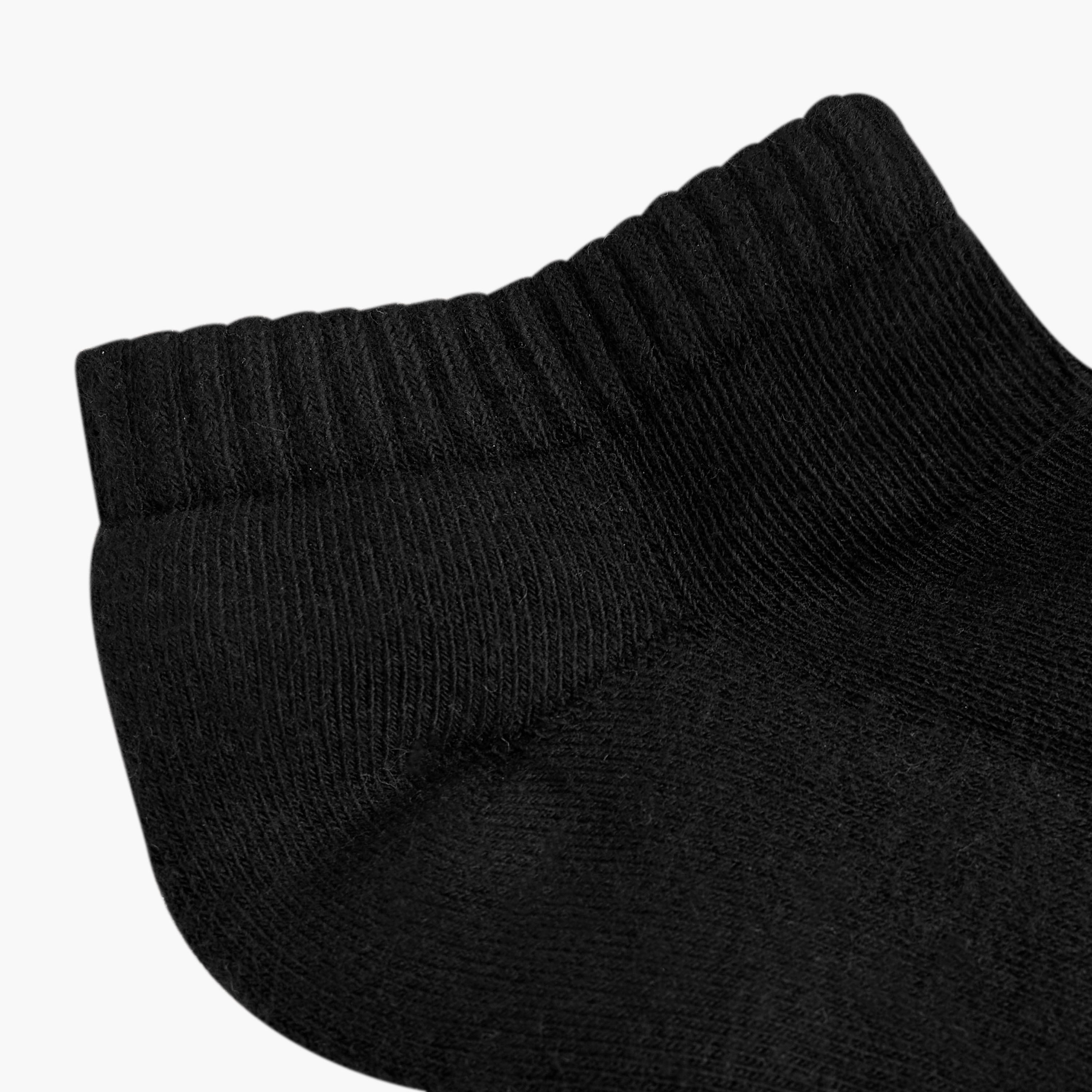 طقم جوارب 5 أزواج نصف تيري بطول الكاحل للرجال من كابا-men-socks-image-5