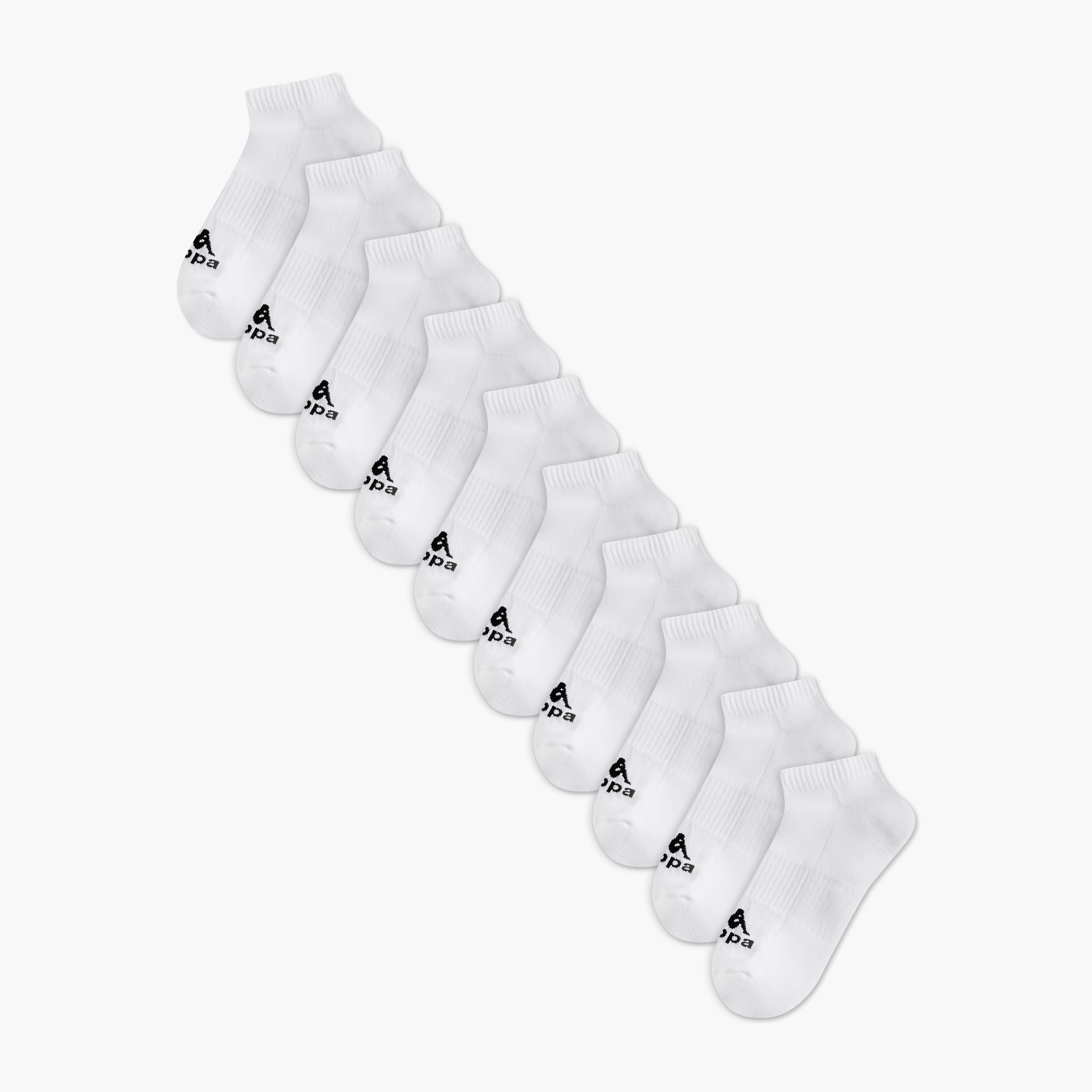 جوارب طول الكاحل نصف تيري للرجال من كابا - طقم من 5-men-socks-image-1