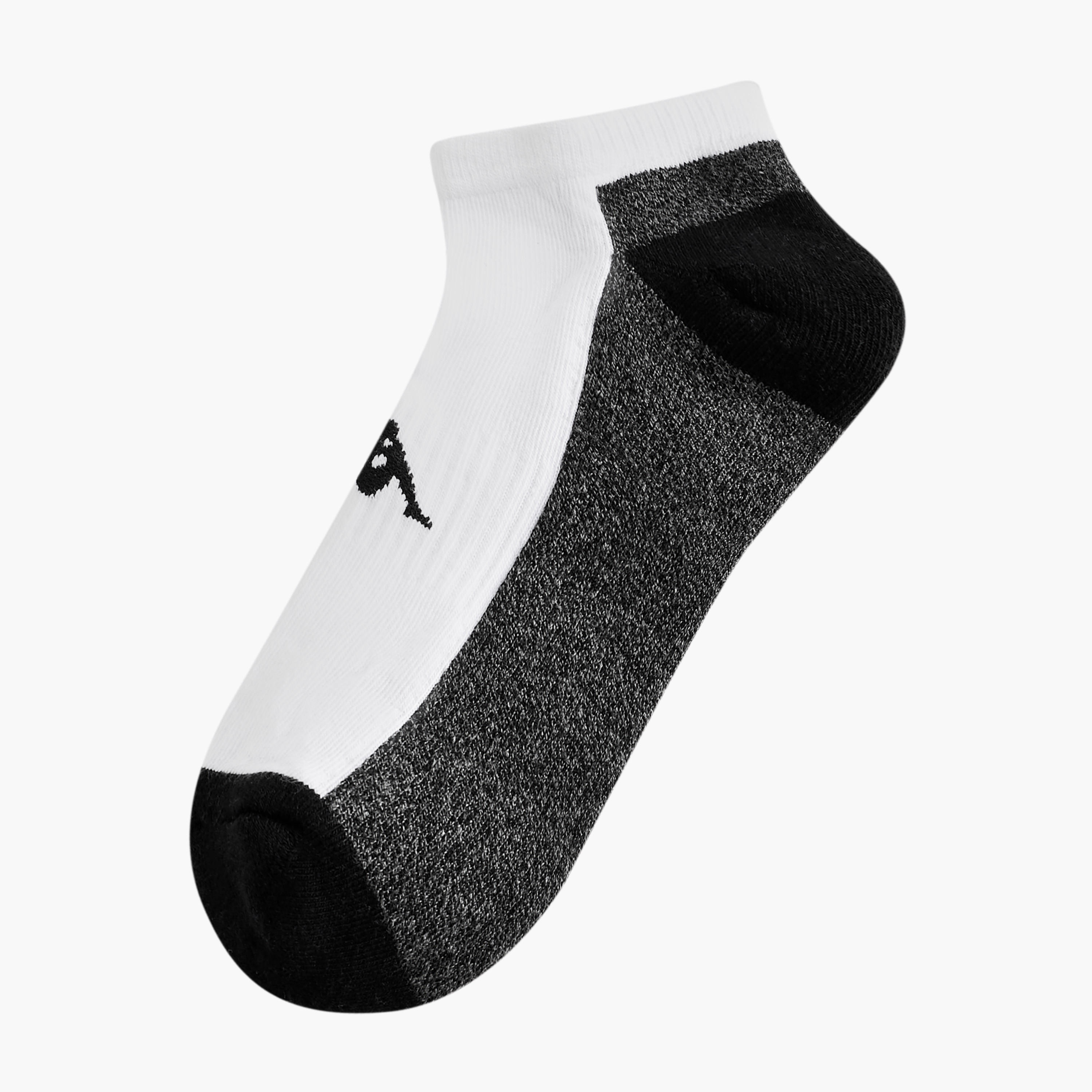 طقم جوارب نصف تيري 3 أزواج بطول الكاحل للرجال من كابا-men-socks-image-2