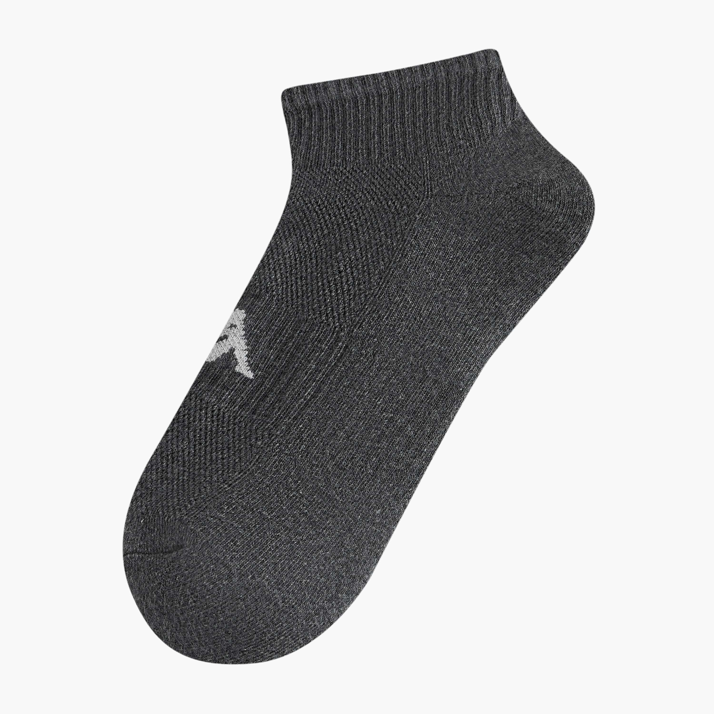 Kappa Men Socks Ankle Length Half Terry - Set of 3-men-socks-image-2