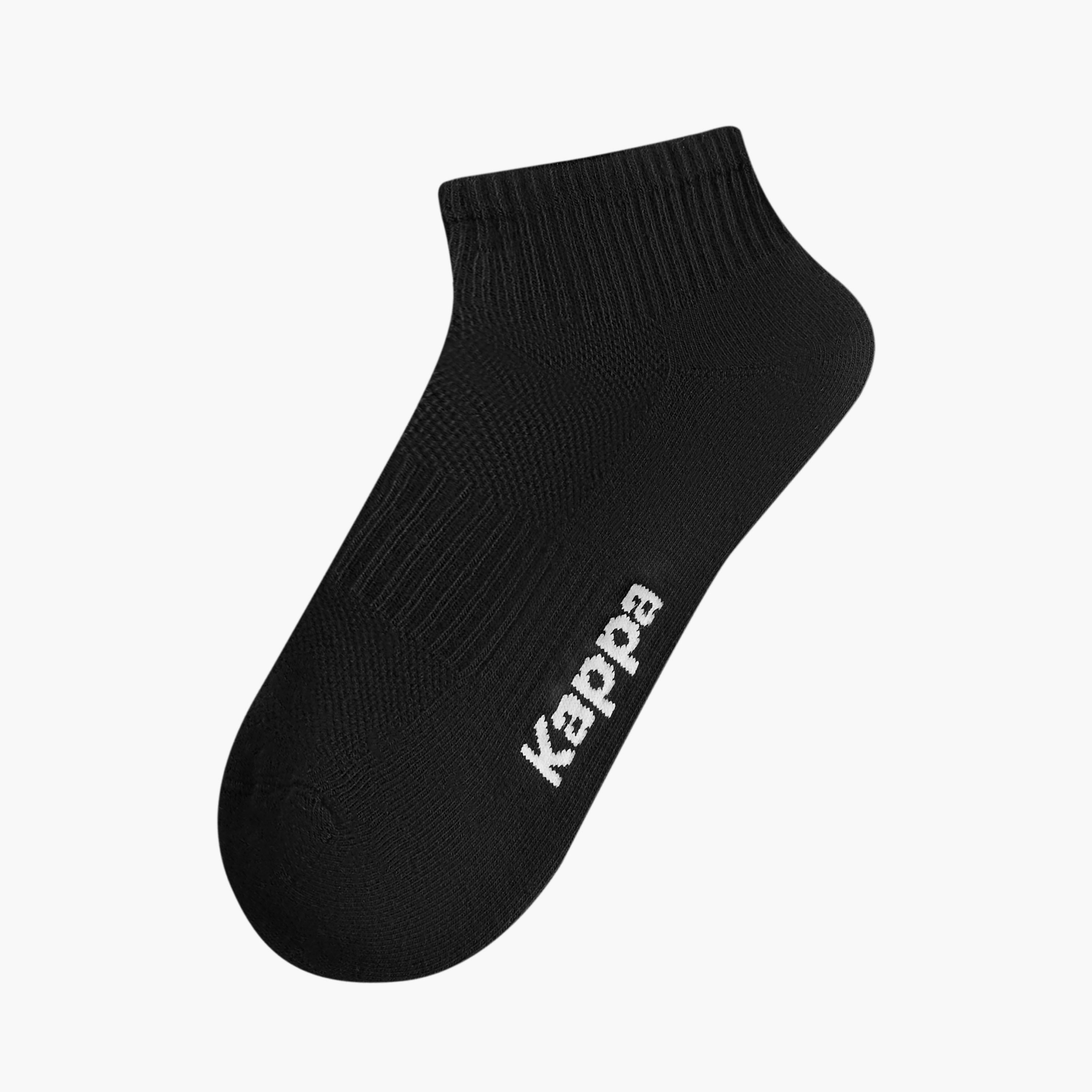 طقم جوارب نصف تيري 3 أزواج بطول الكاحل للرجال من كابا-men-socks-image-2